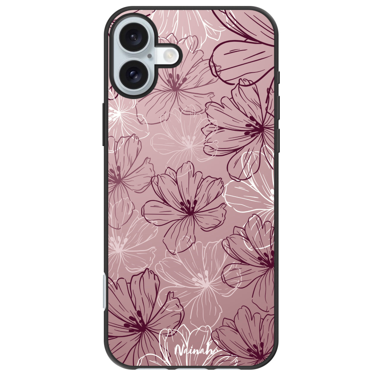 Dusty Rose Bloom Case