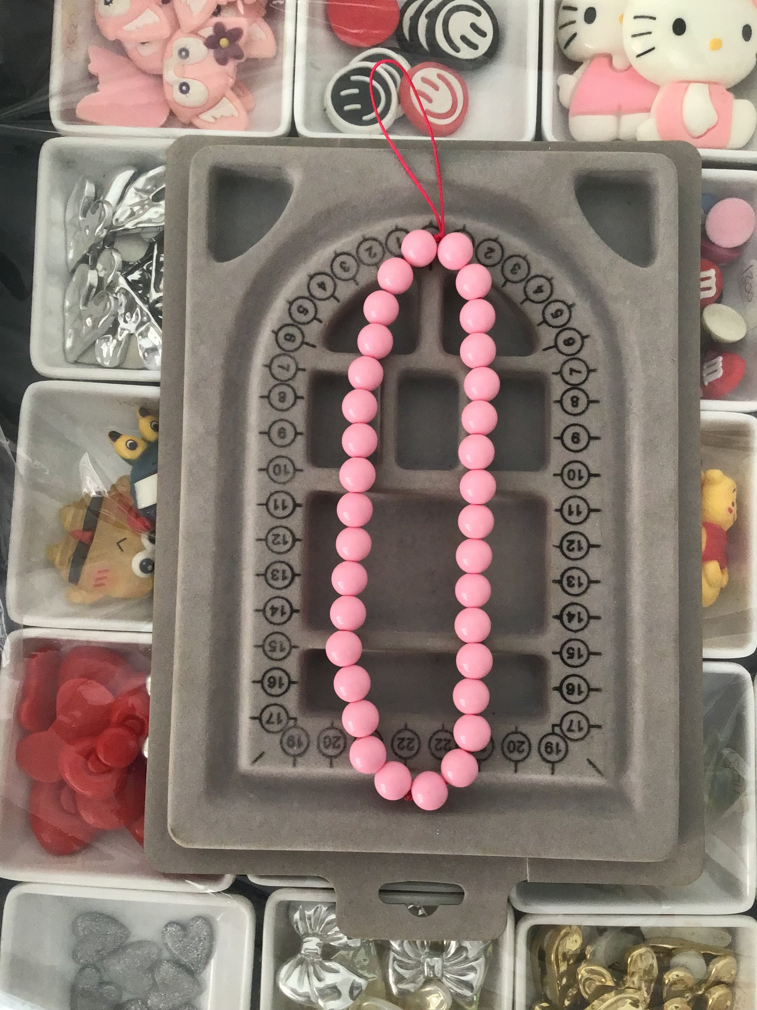 Pink Phone Charm