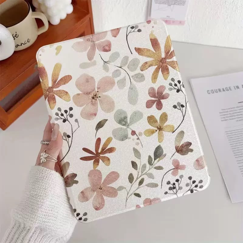 Floral case for iPad