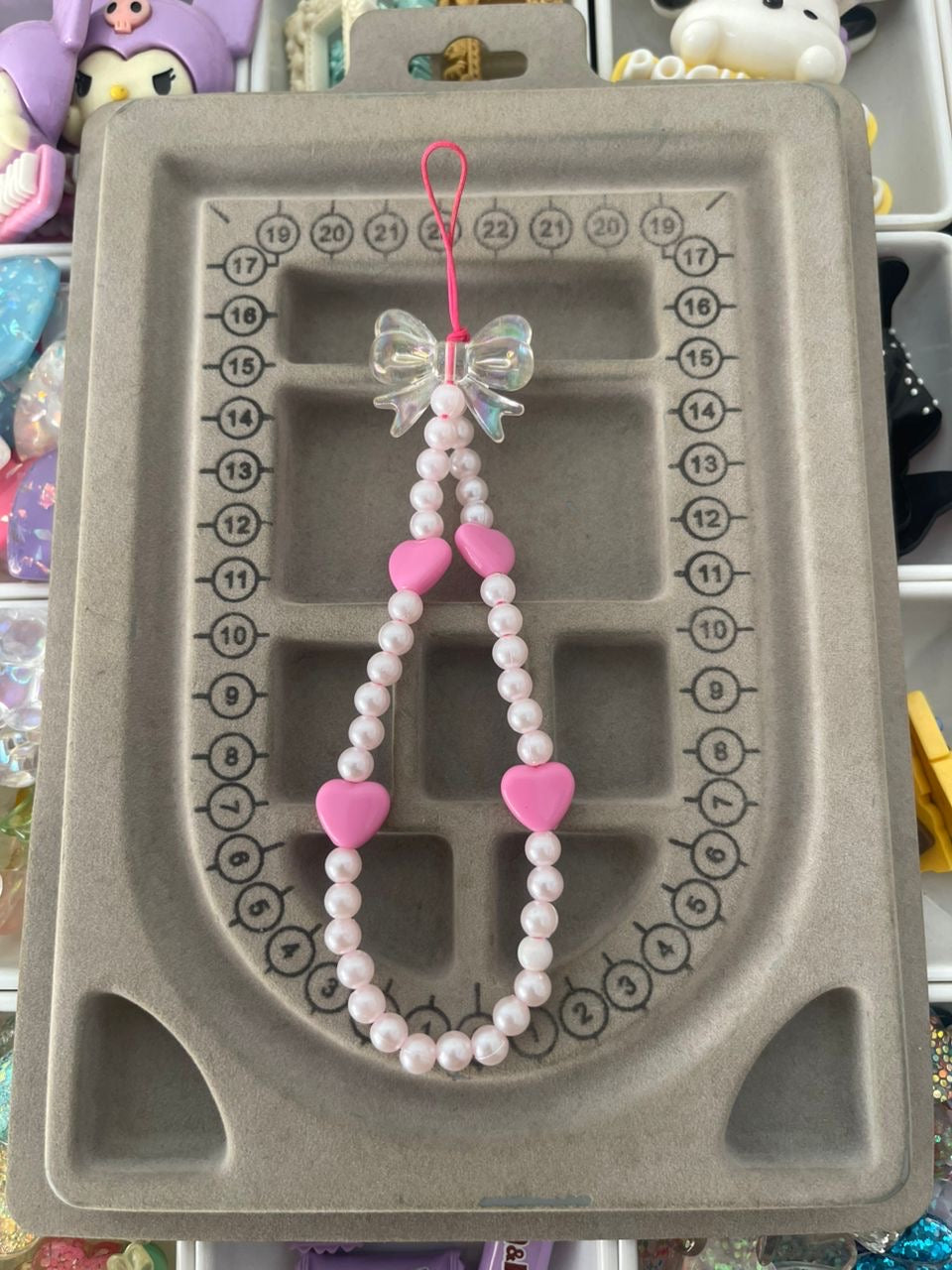 Pink Phone Charm