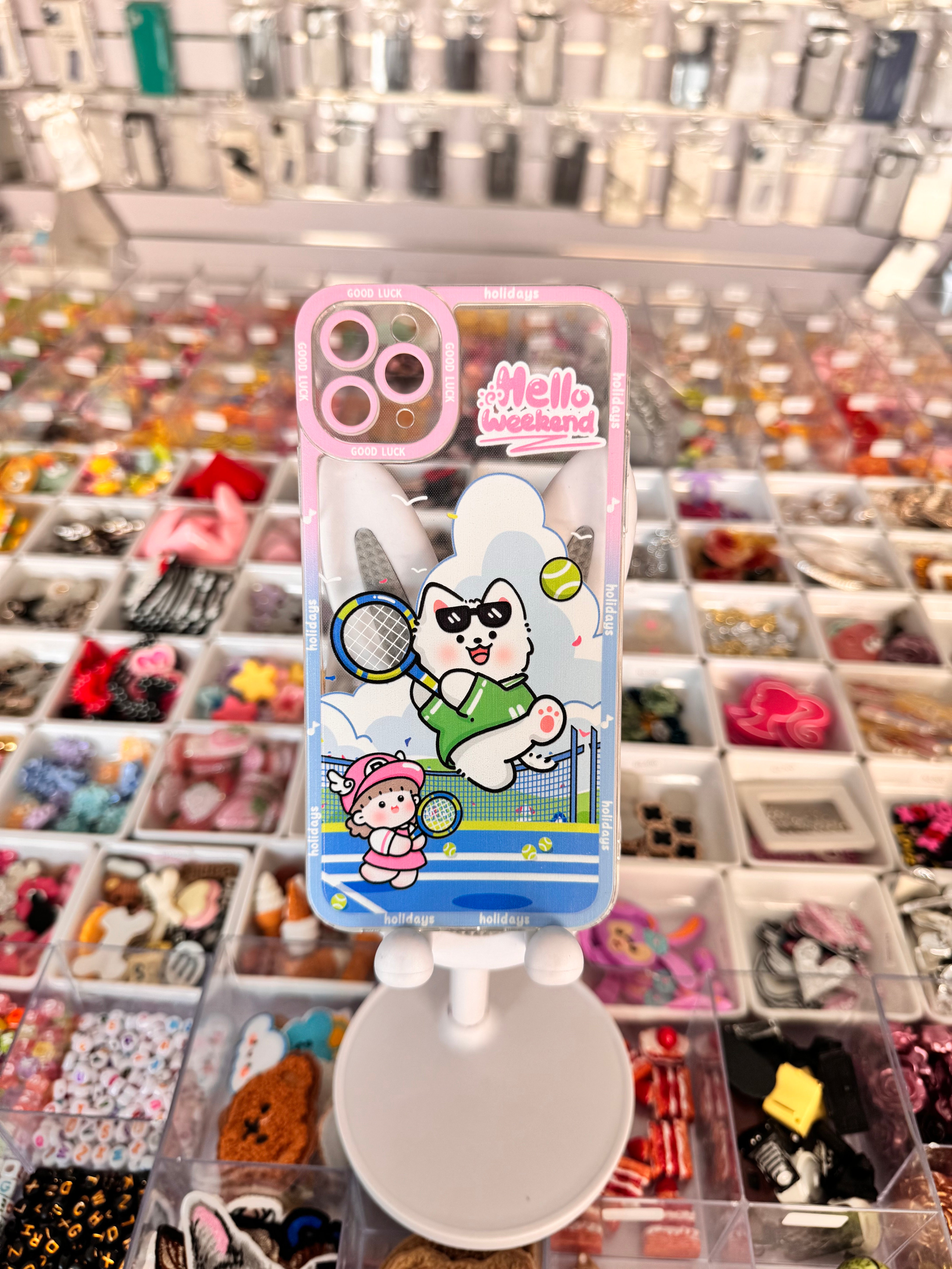 Hello weekend case for iPhones