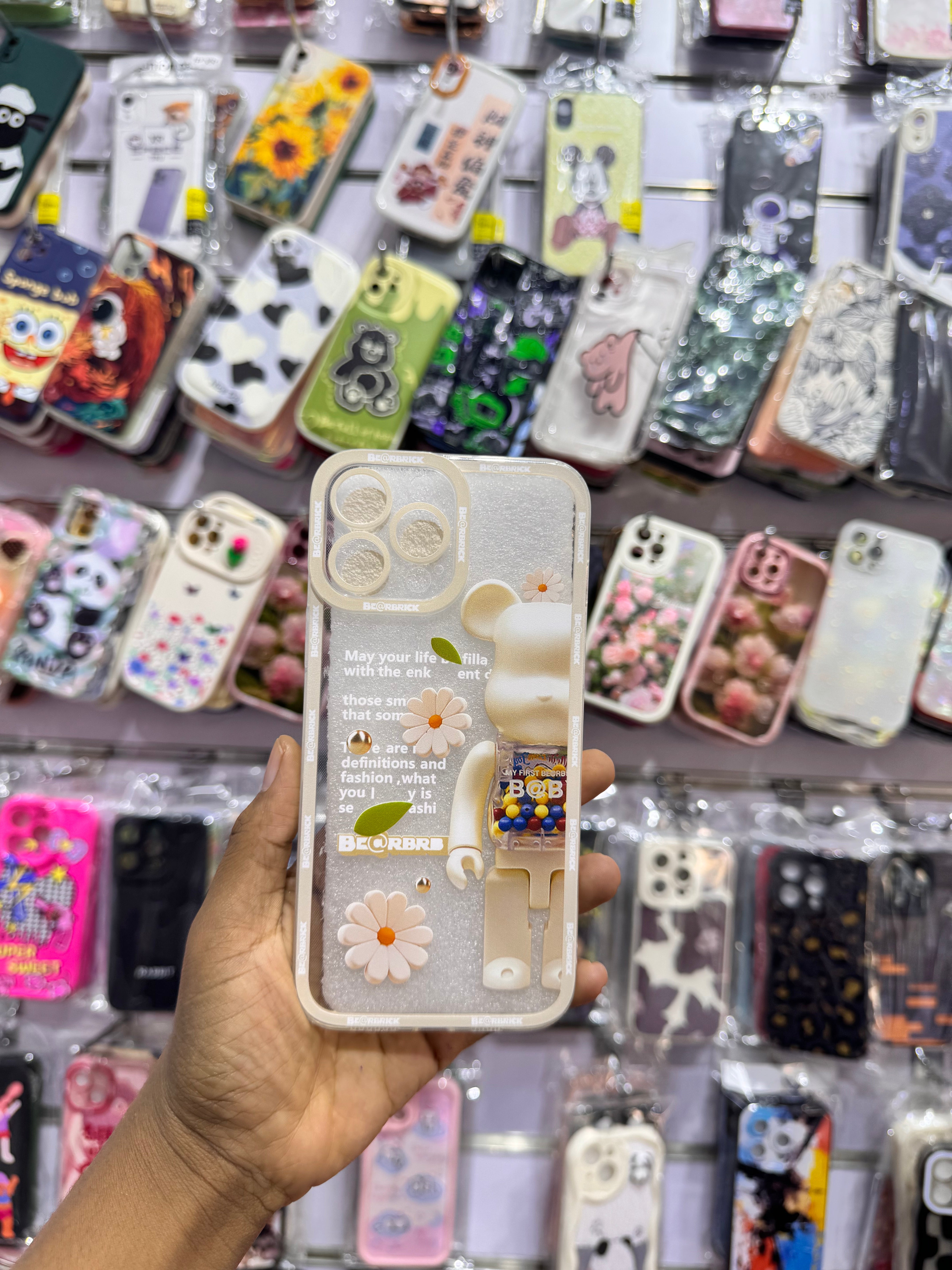 ROBOTBEAR flower Case For IPhones