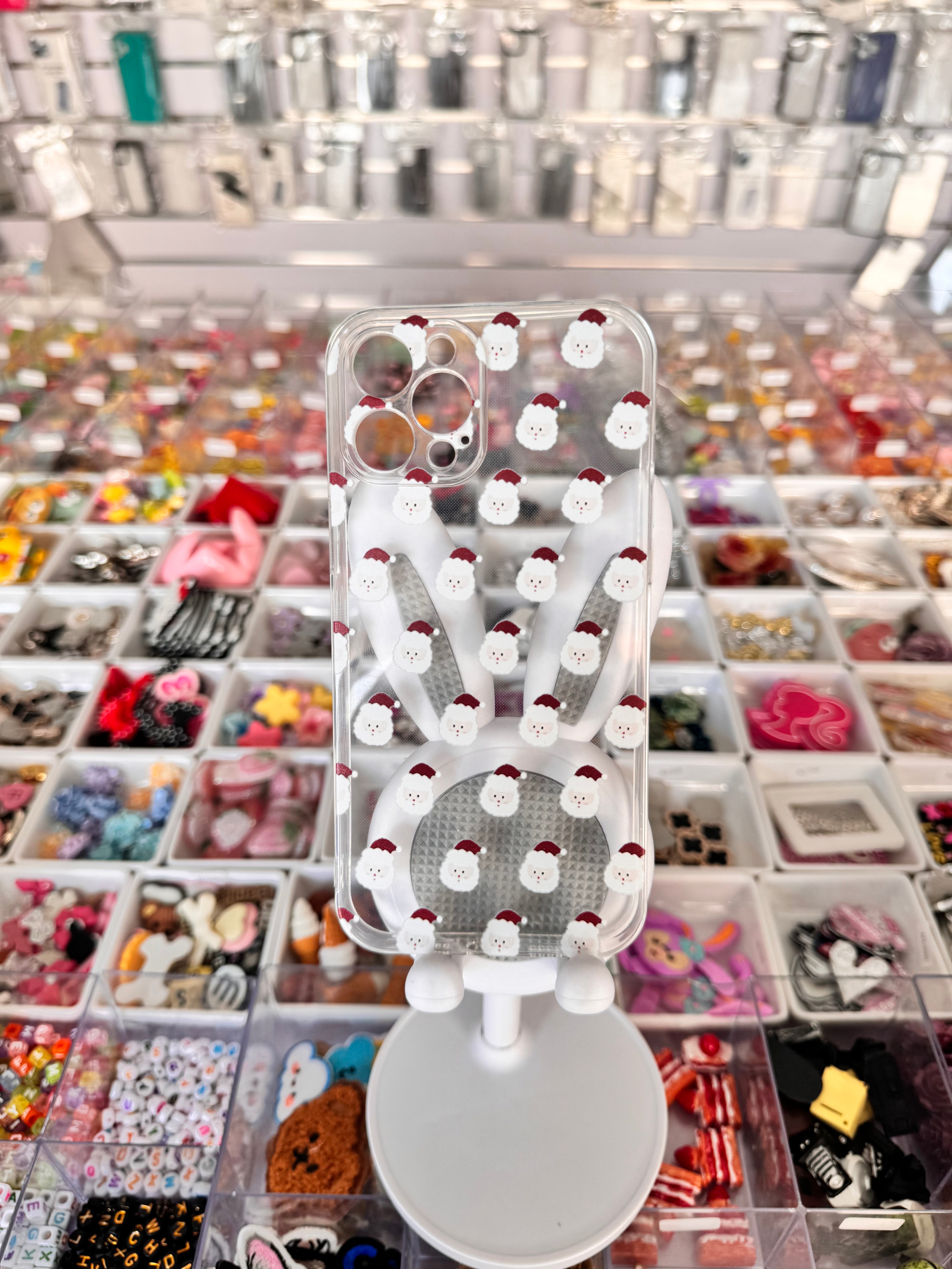 Father Christmas transperant case for iPhones