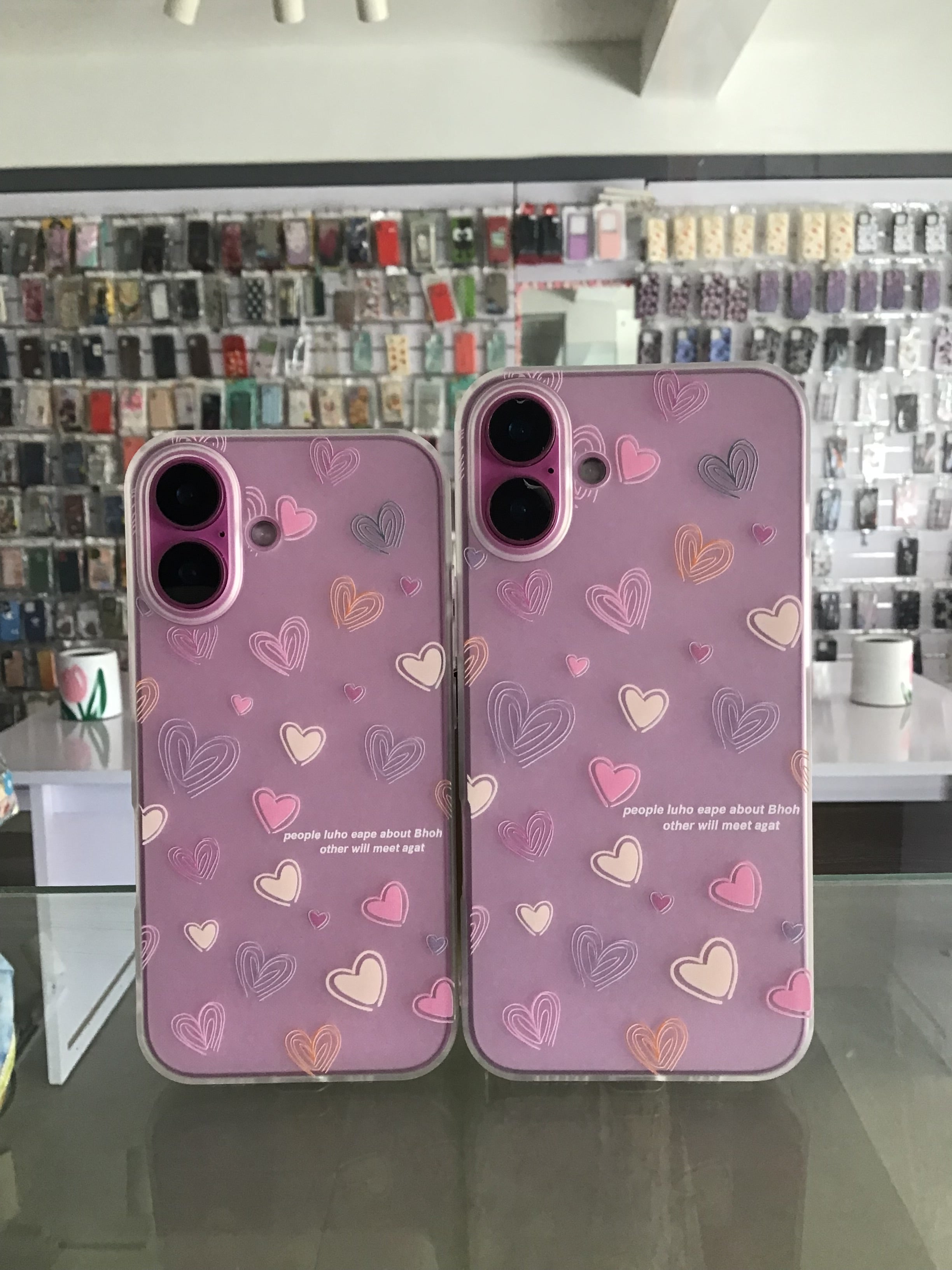 Purple Heart Love Case