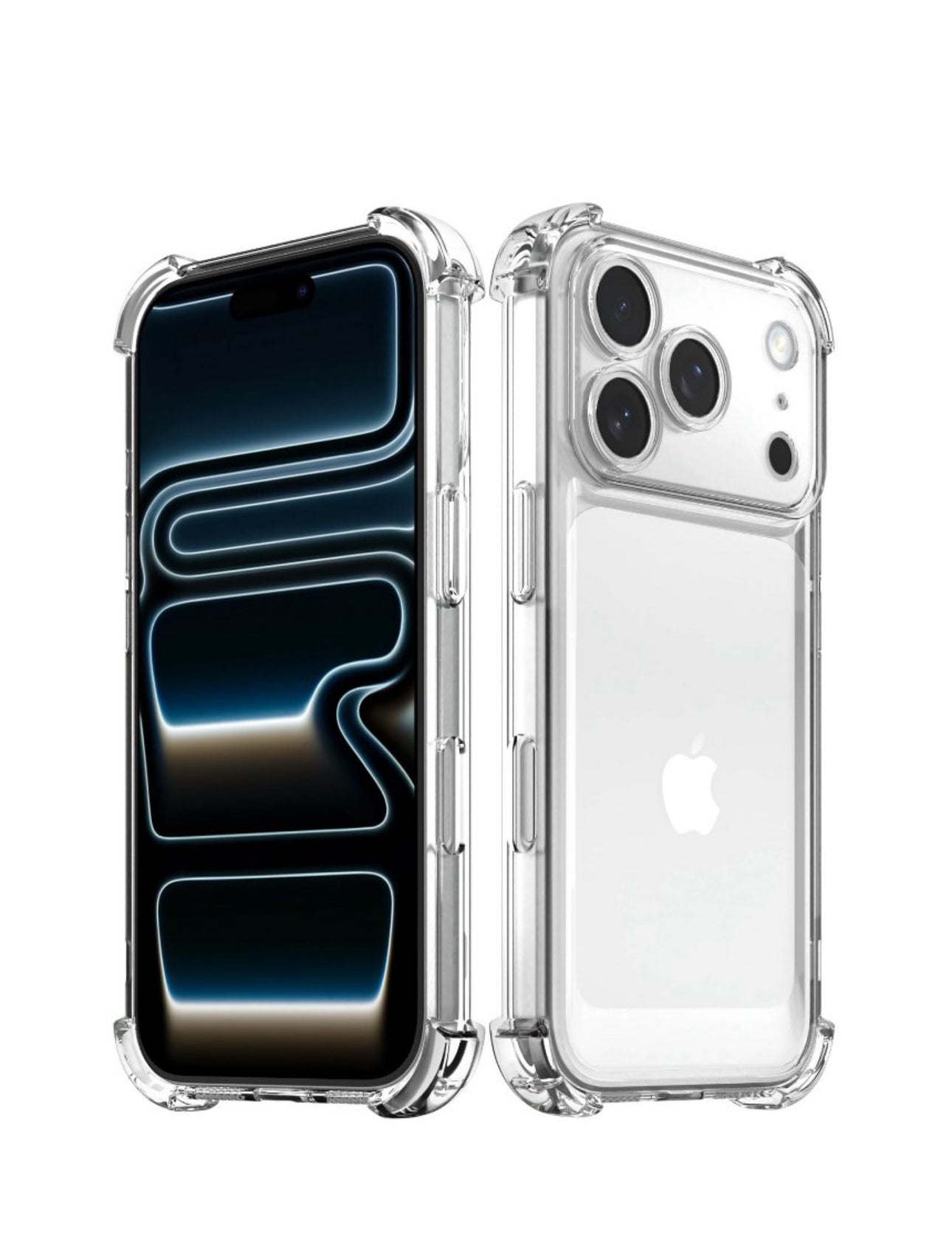 Clear Transperent Shockproof Bumper Case For 17 series