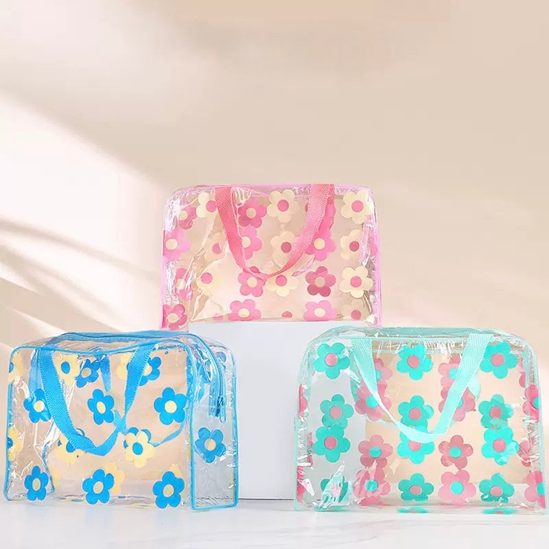 Floral Wash bag Organizer Portable Handheld