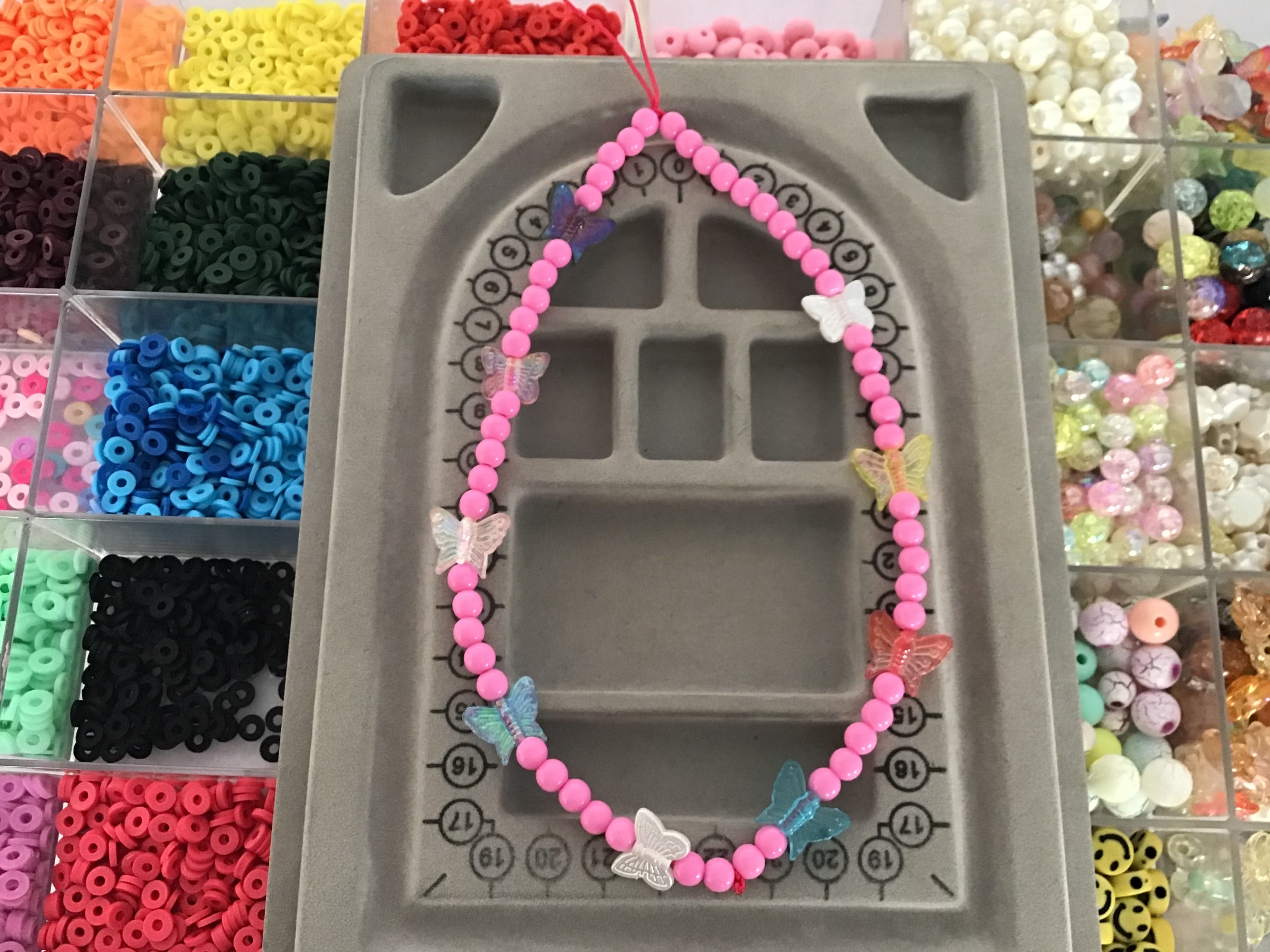 Colorful butterfly Phone Charm