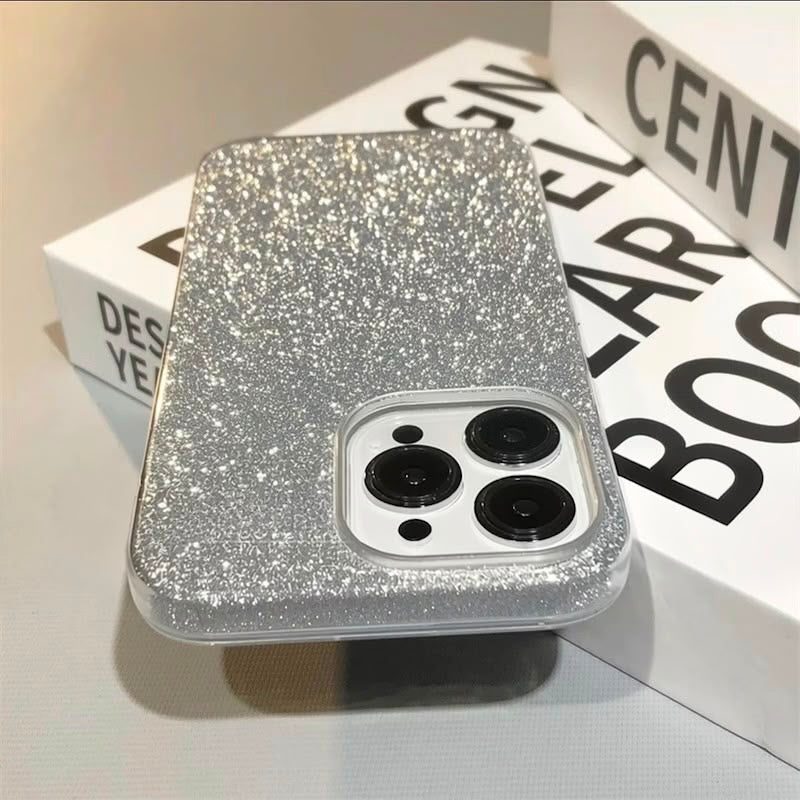 Glossy Powder Case For iPhones