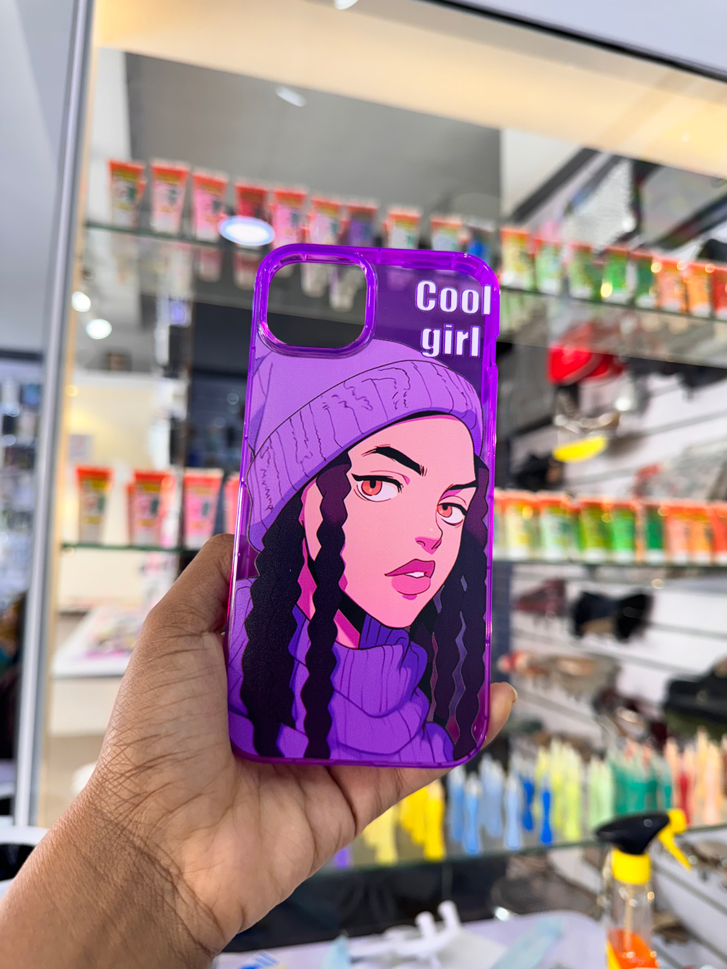 Cool Girl Case for iPhones