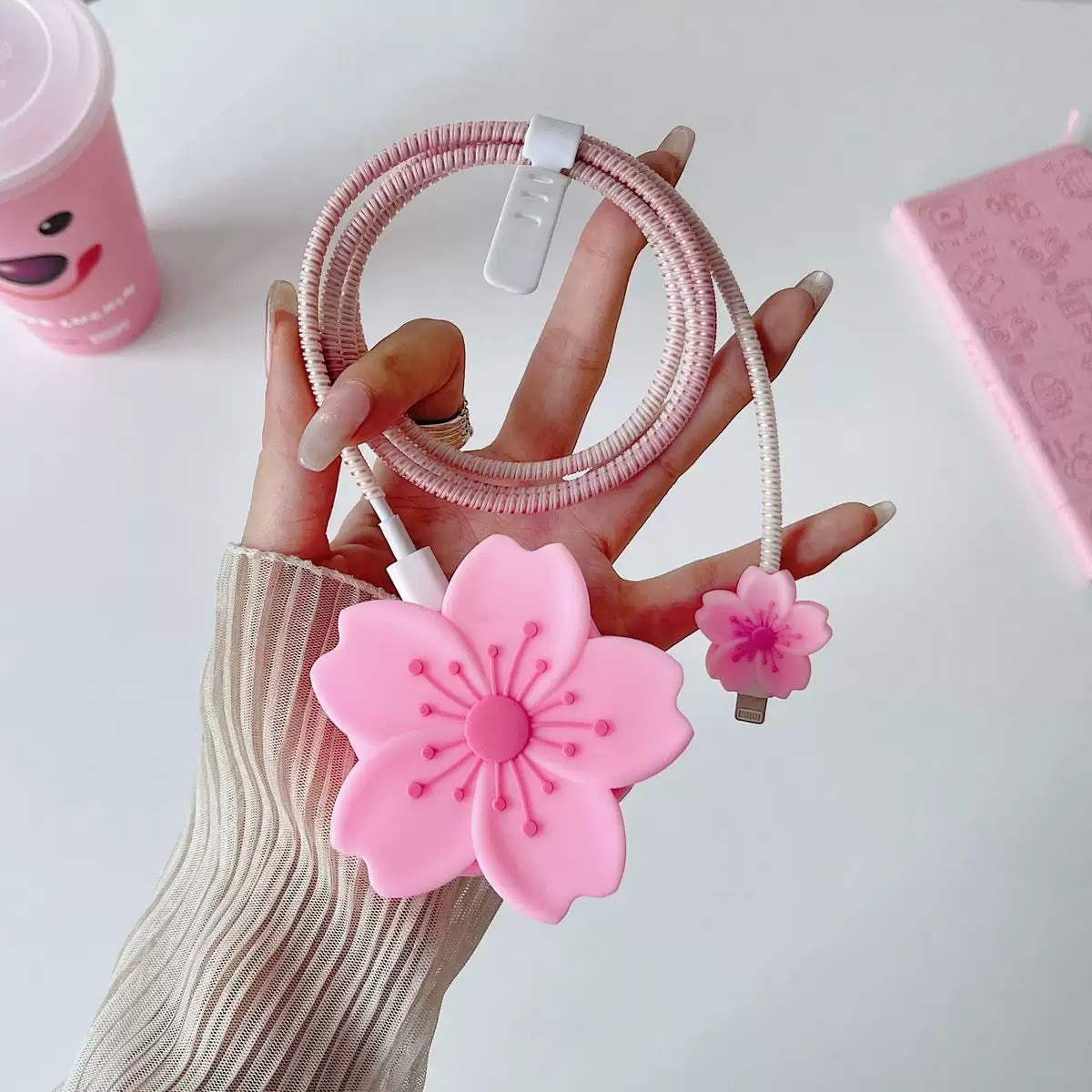 Flower charger protector set