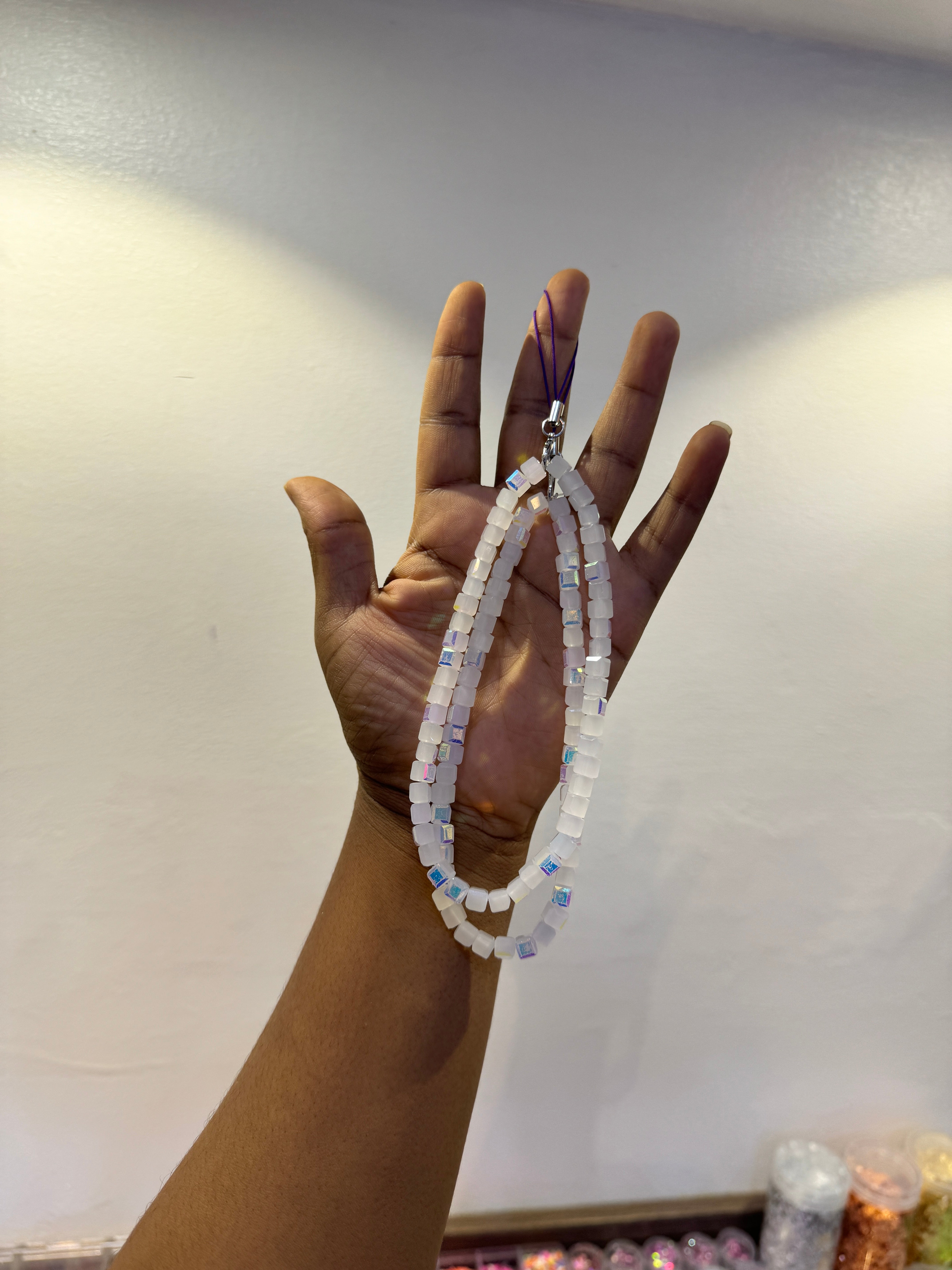 Shiny Water Color Crystal Phone Charms