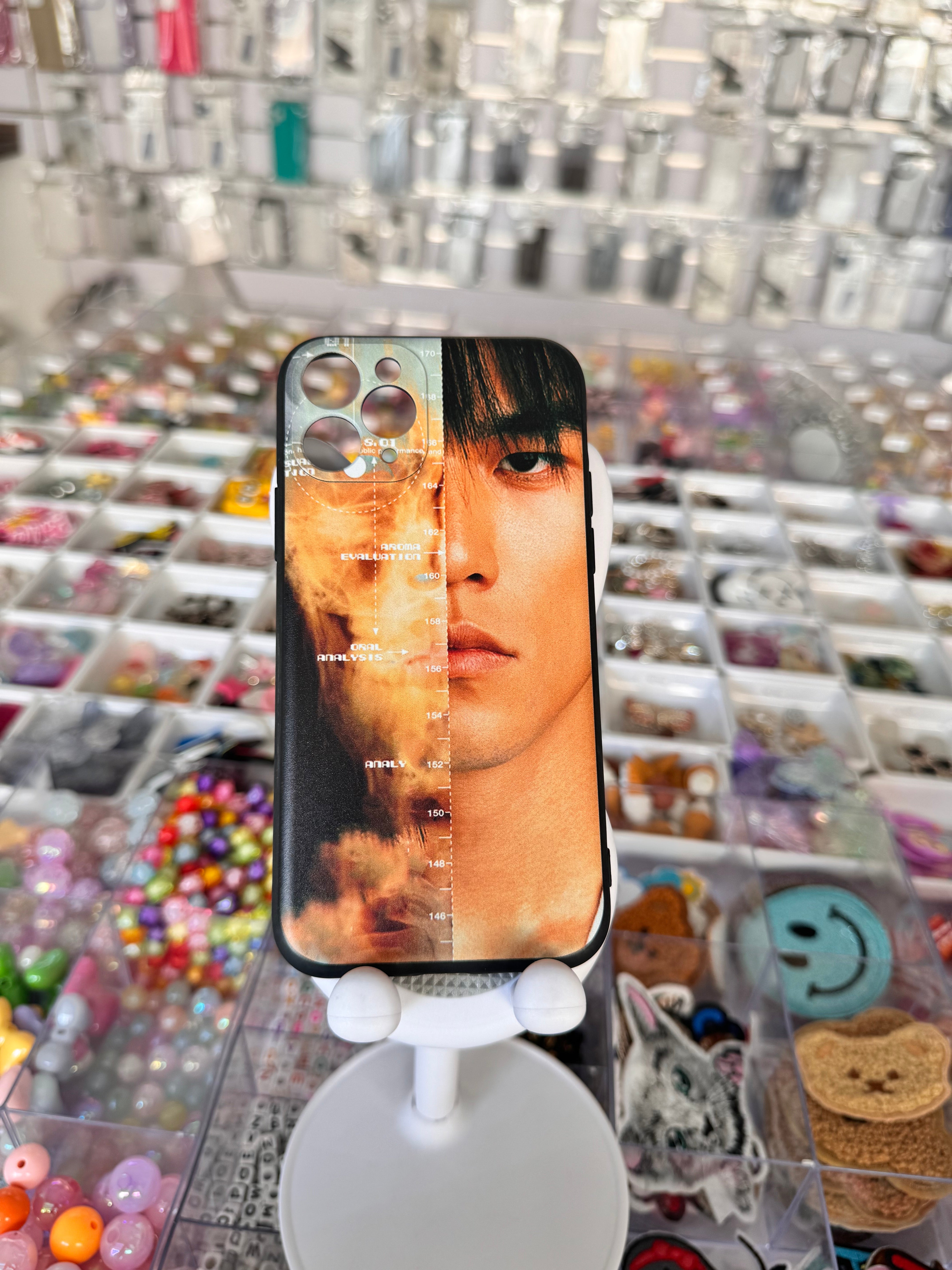 Half robot half human case for iPhones