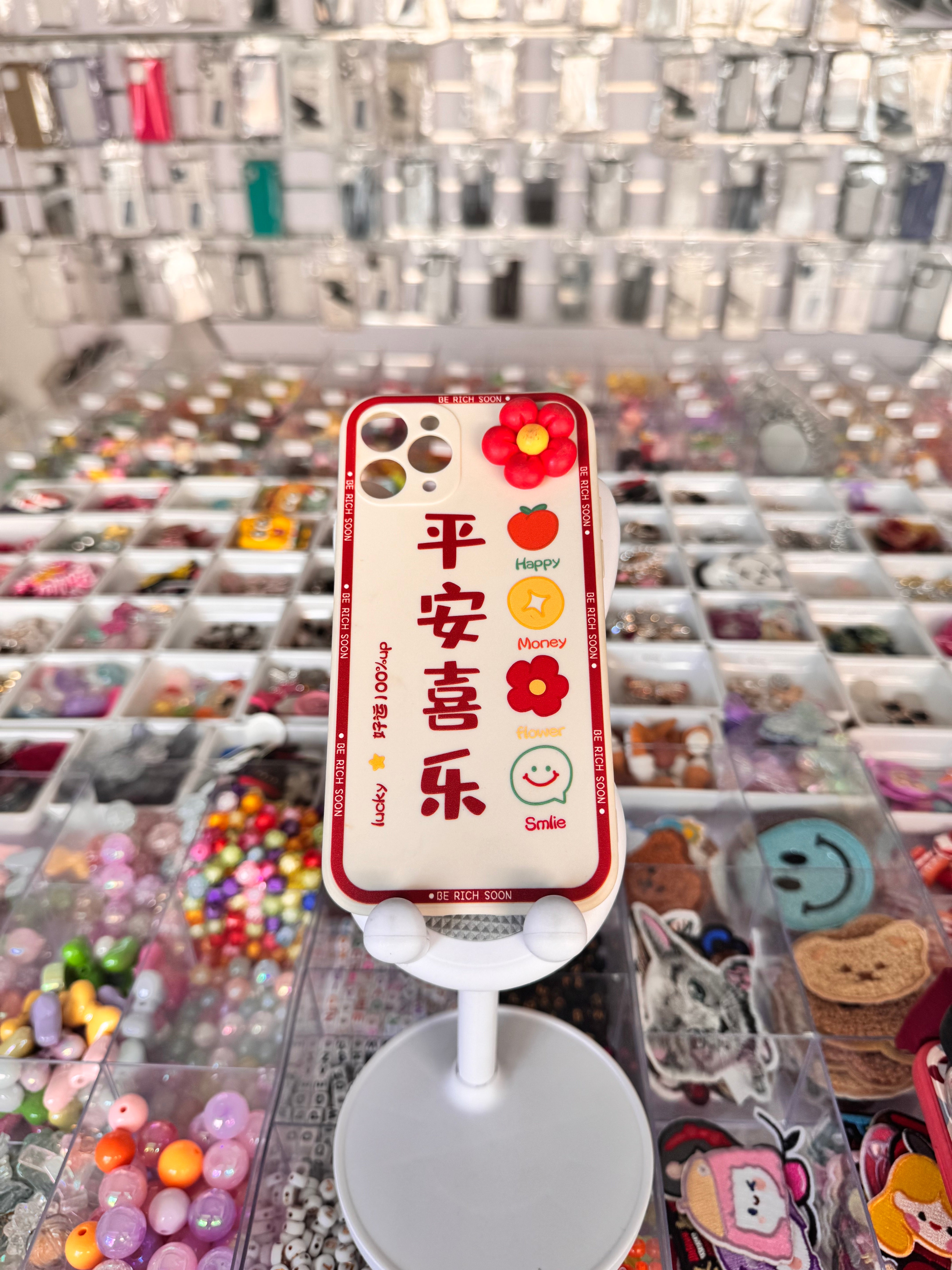 Be Rich soon red case for iPhones