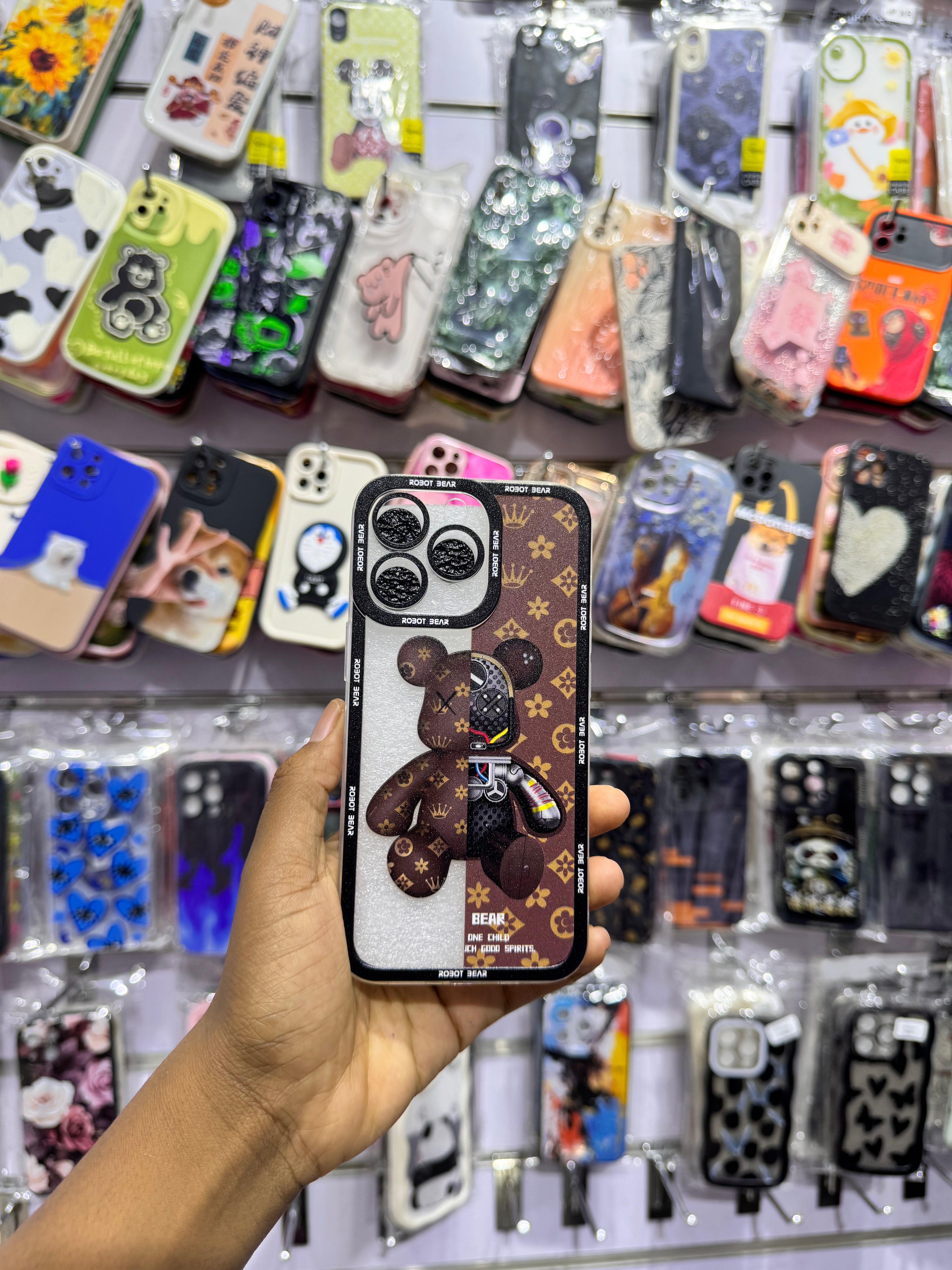 Robot bear Case For IPhones