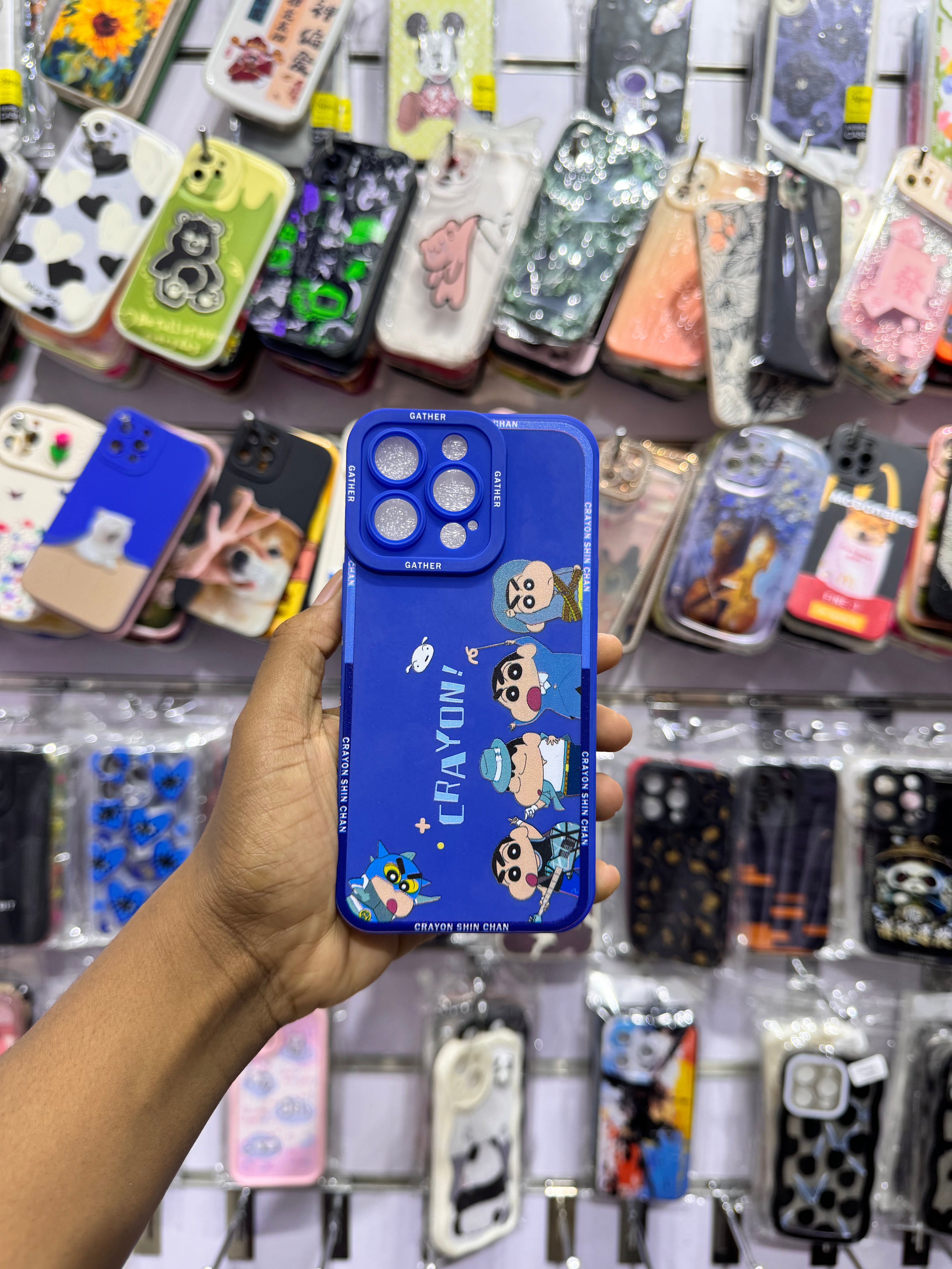 Blue Crayon Case For IPhones