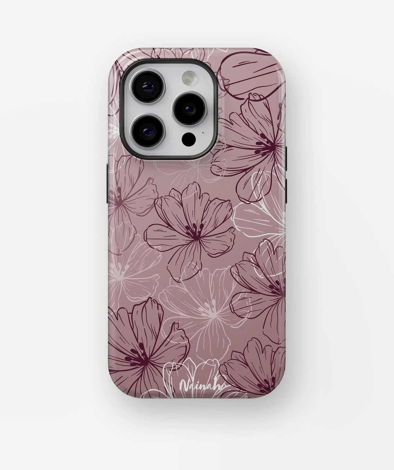 Dusty Rose Bloom Case