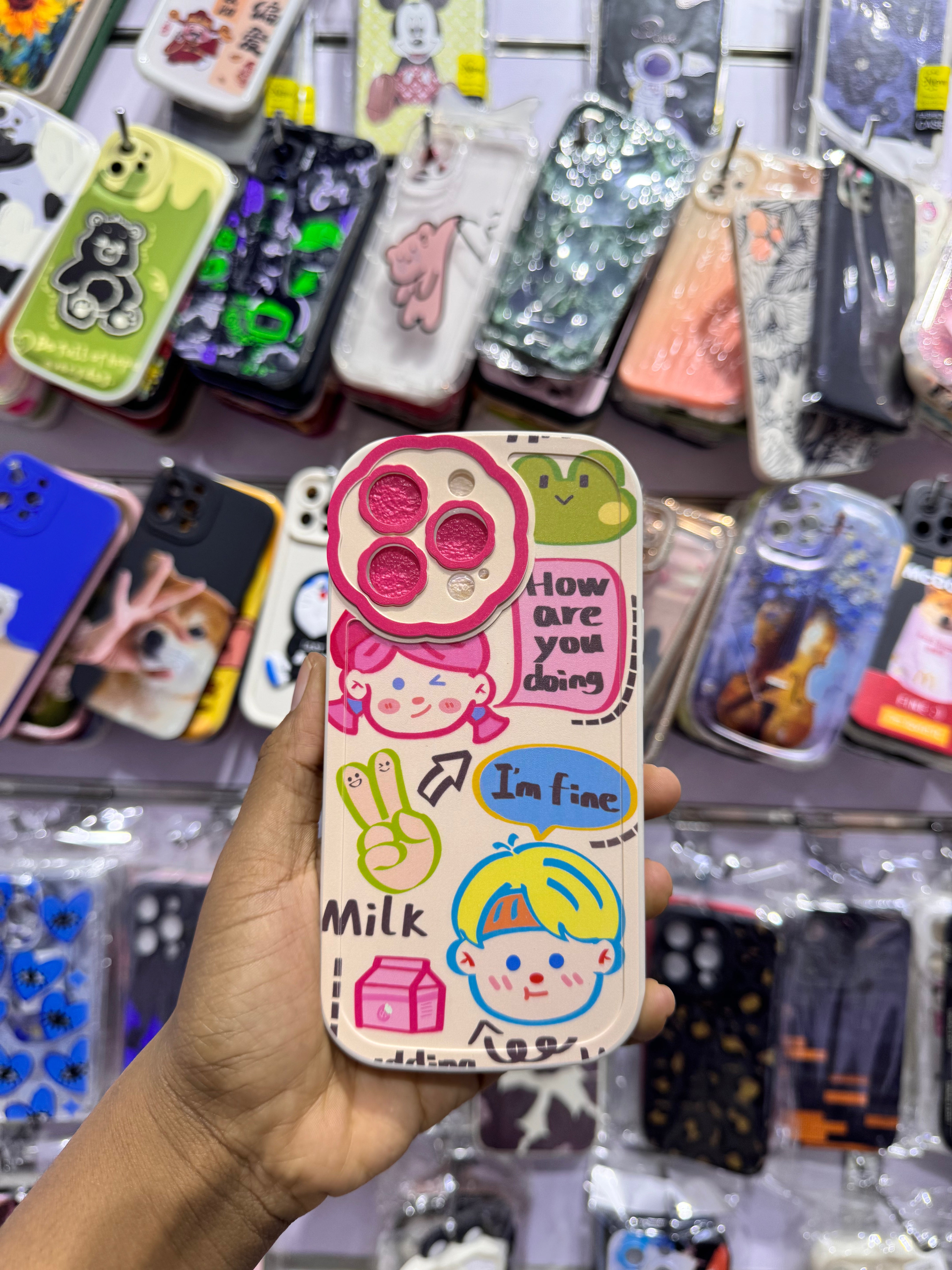 Pink kids Case For IPhones