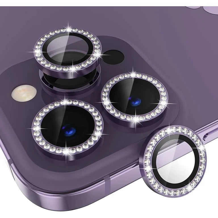 Stones Dark Purple Camera lens For iPhone 14 Pro/14 Pro Max