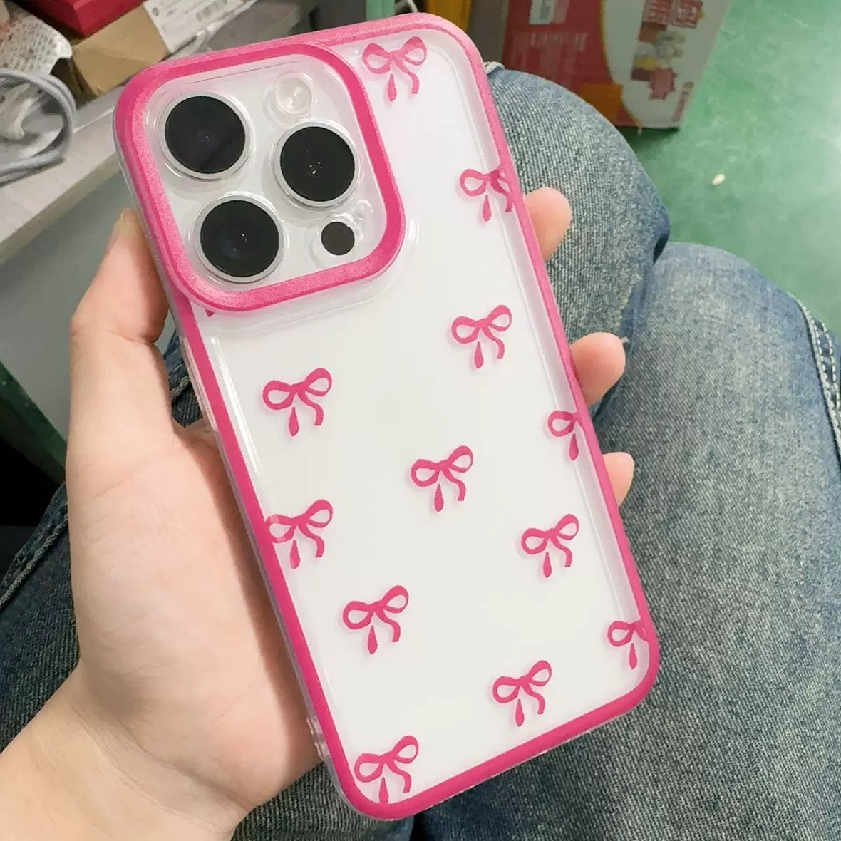 Small Bow Case For iPhone