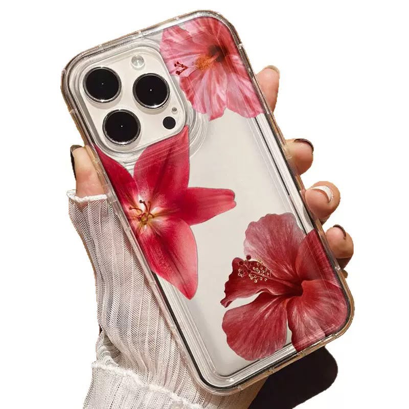 Lily floral case for iPhones