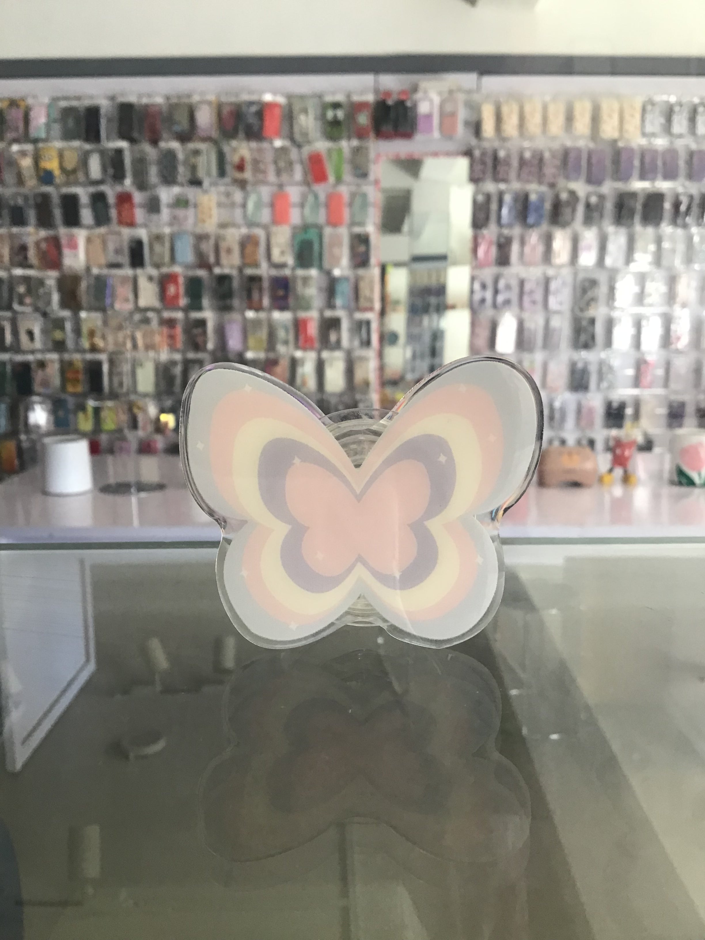 Butterfly Phone Grip