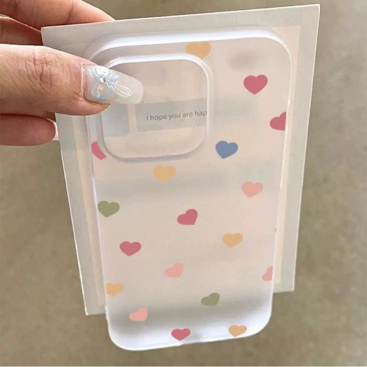 Mini Hearts iPhone Case
