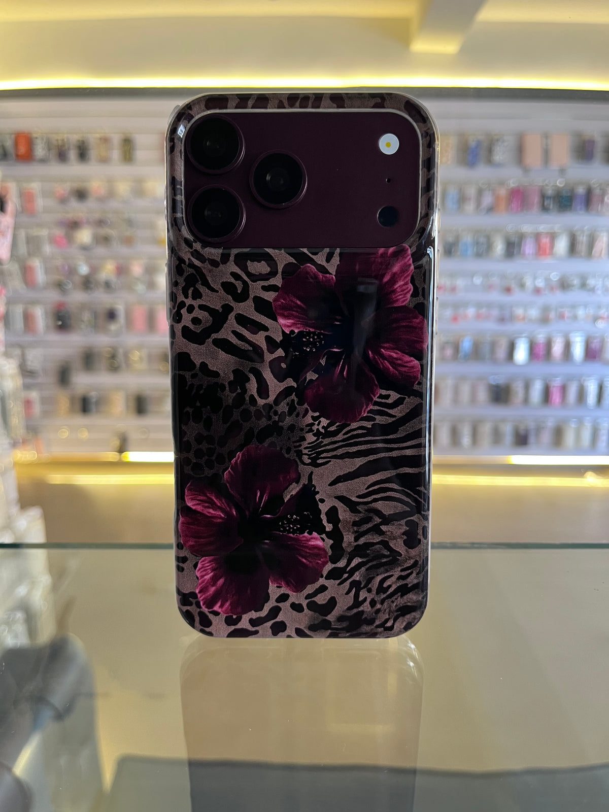 Leopard Print Lily Case For iphones