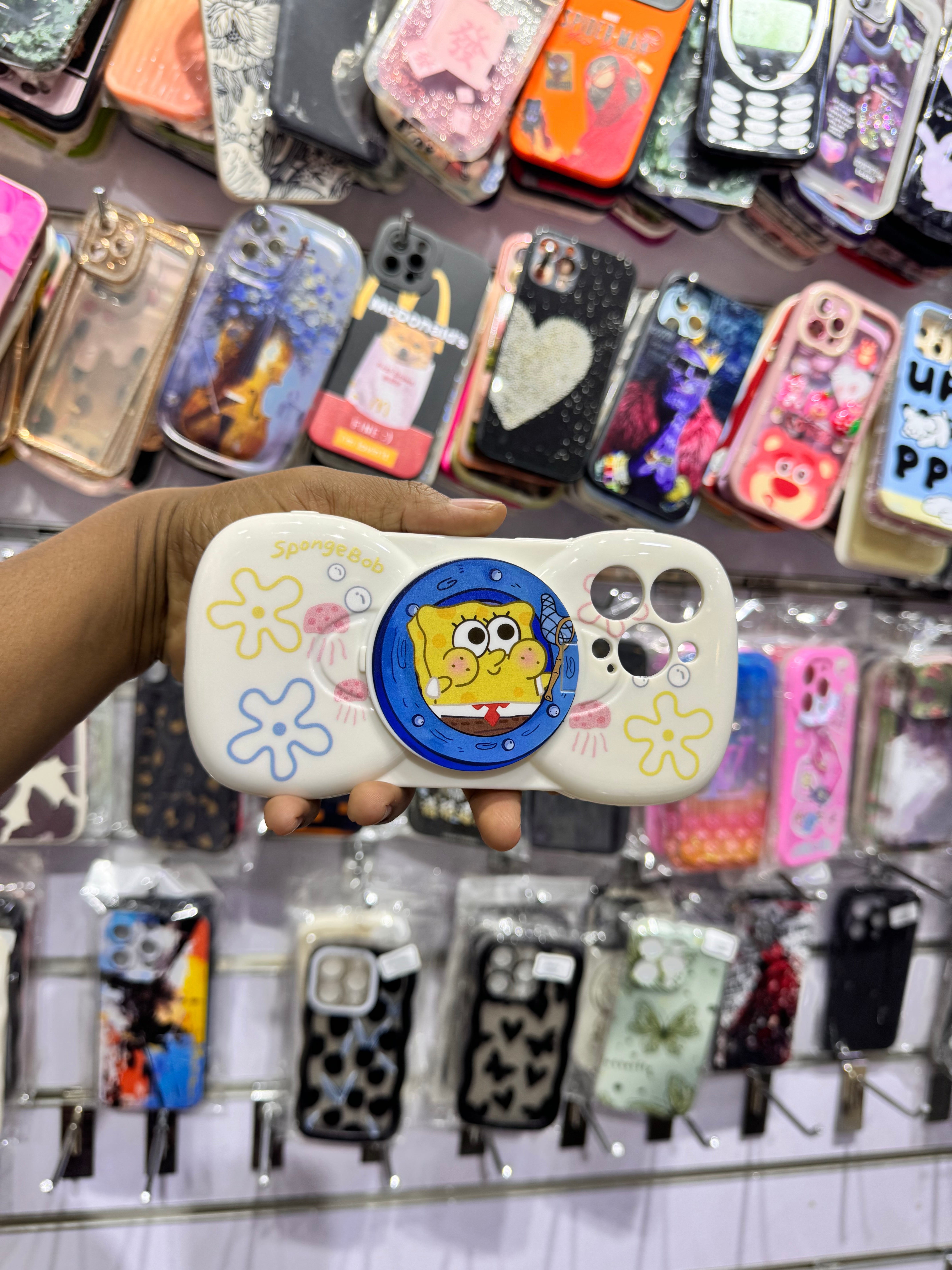 3D Spongebob Case For IPhone