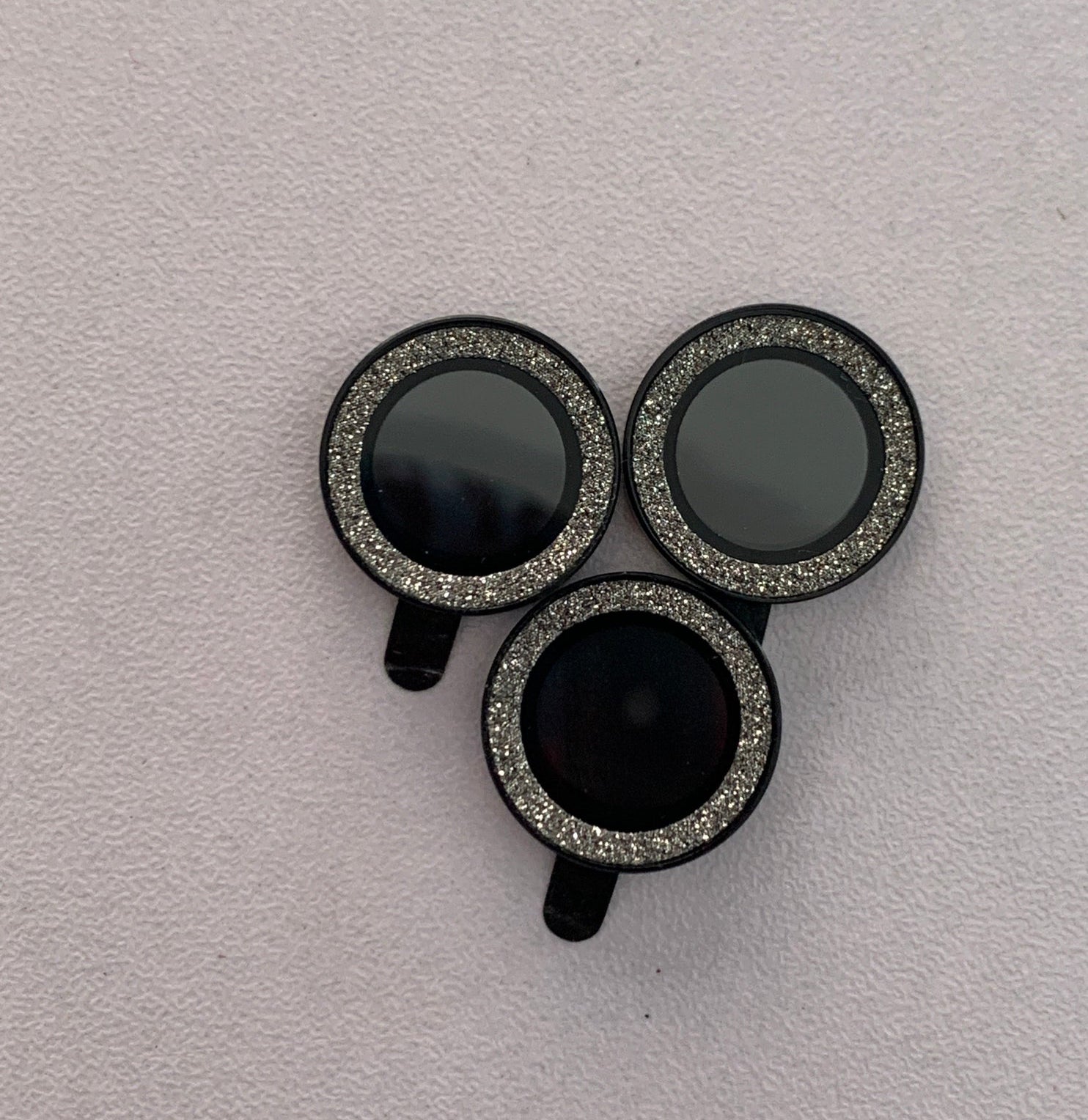 Shiny Gray Camera Lens For iPhone 12 pro max