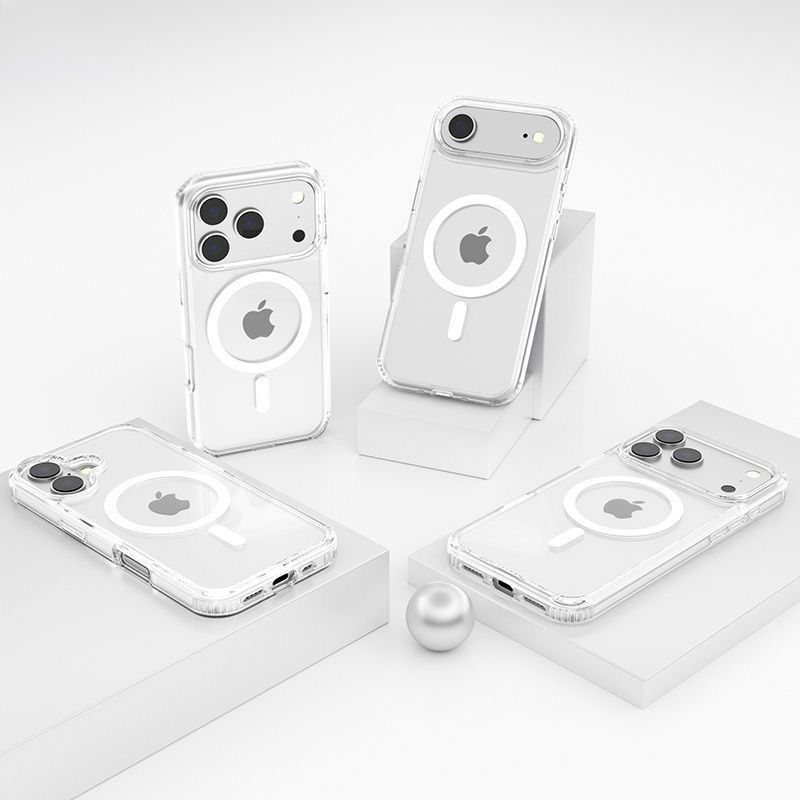 Transparent MagSafe Case – Clear Protective Case for iPhone 17 Series