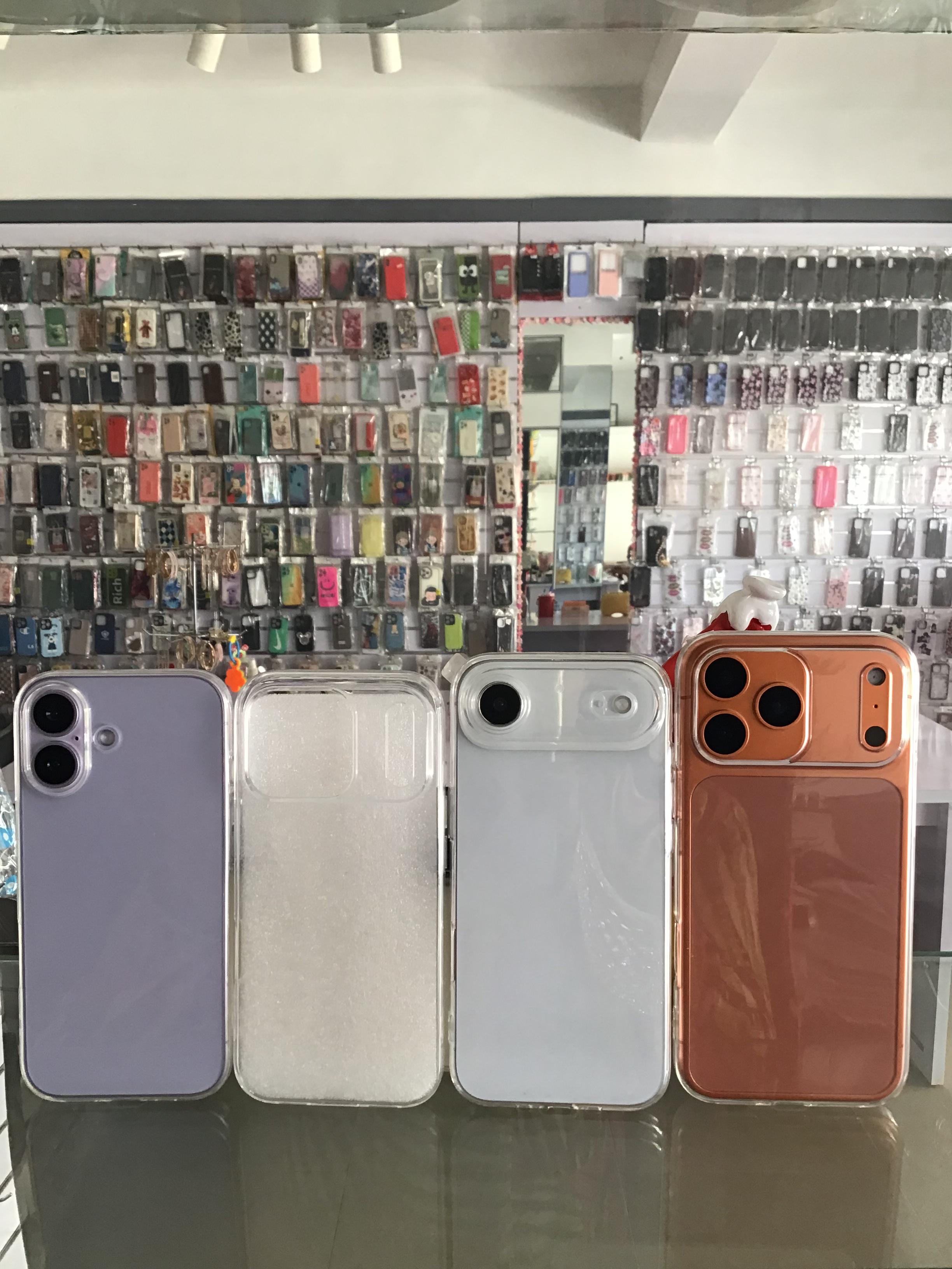 Clear Transperent Camera Protection Case For iPhone 17 series