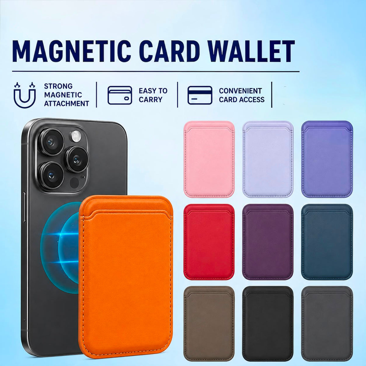 Magnetic Card Holder wallet