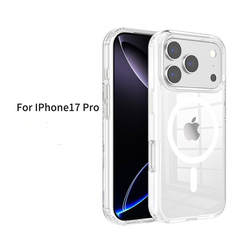 Transparent MagSafe Case – Clear Protective Case for iPhone 17 Series