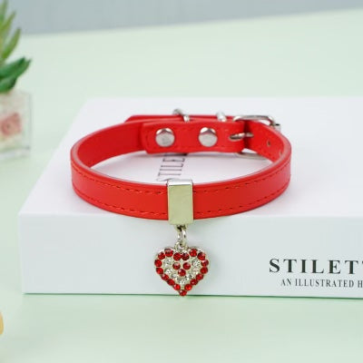 Red Heart Collar