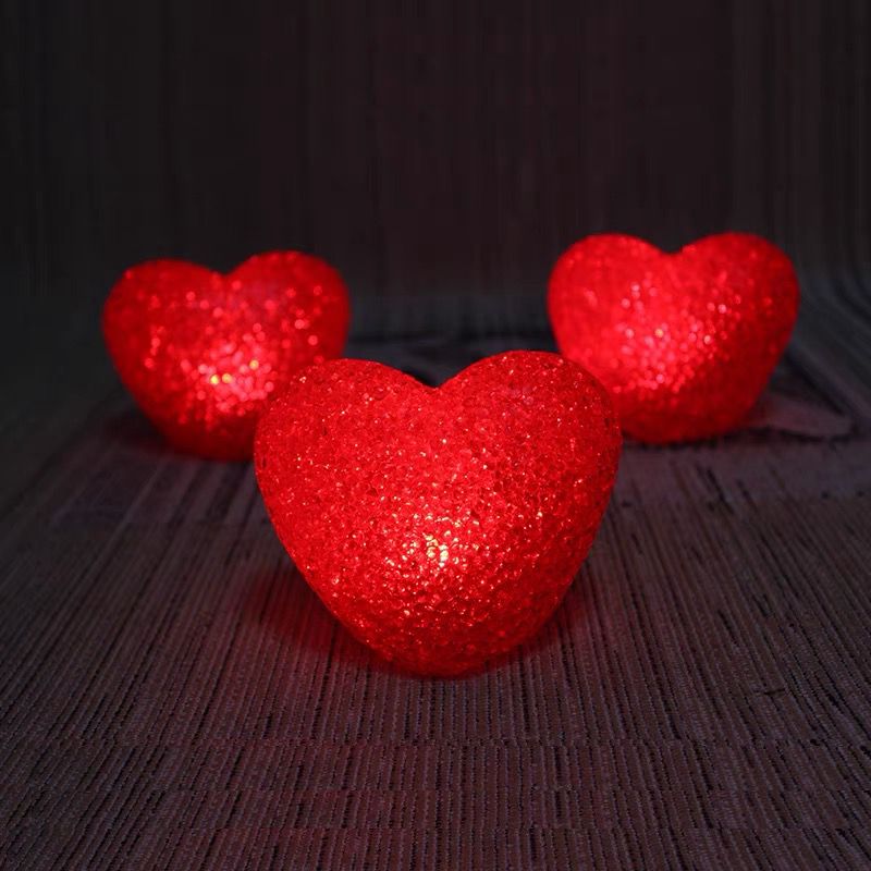 Red Heart shaped light