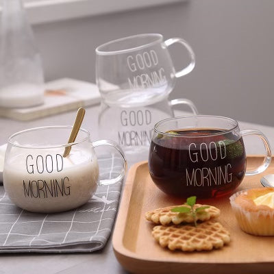 Good Morning Clear Cup
