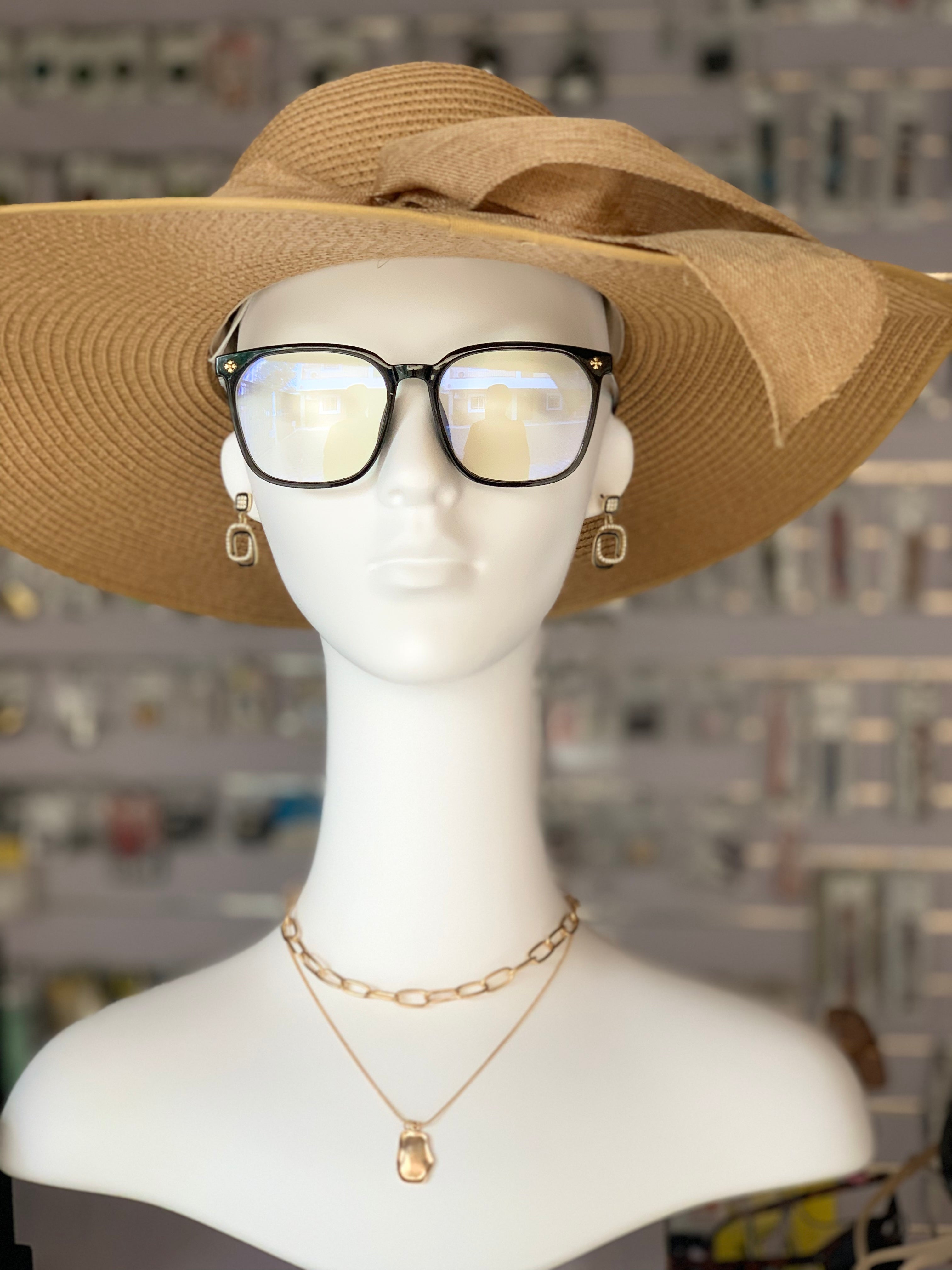 Black Square Sunglasses