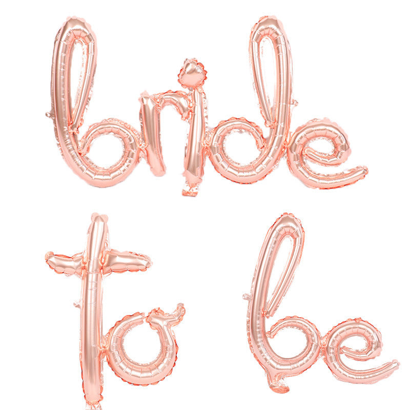Rose Gold Bride To Be Ballon