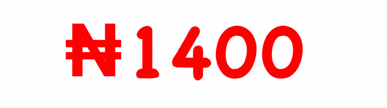 ₦1400