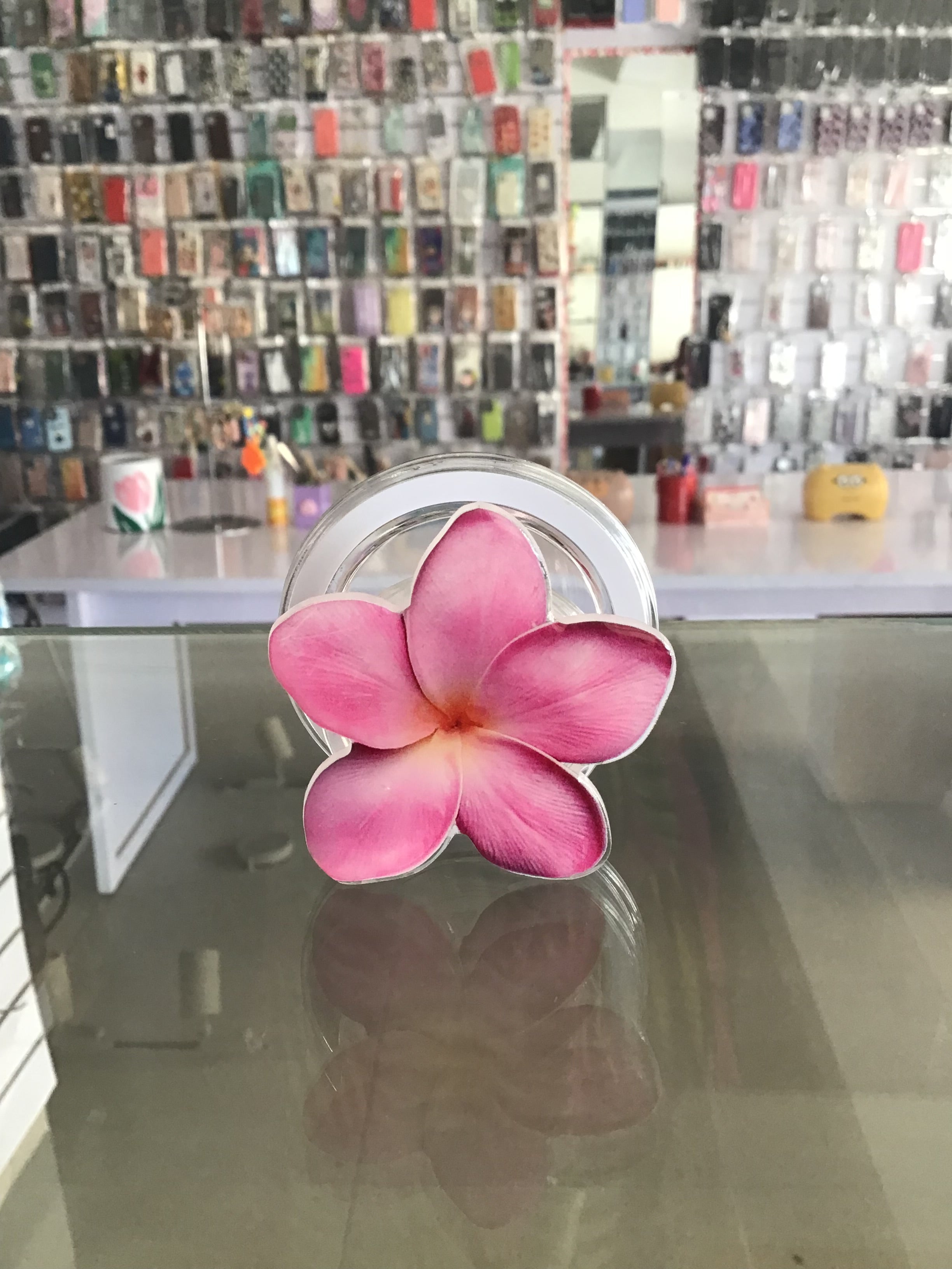 Plumeria Flower Magsafe Phone Grip