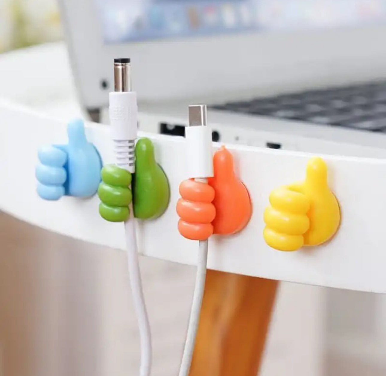 Thumb Mini Cord Holder For Earpiece,usb & More
