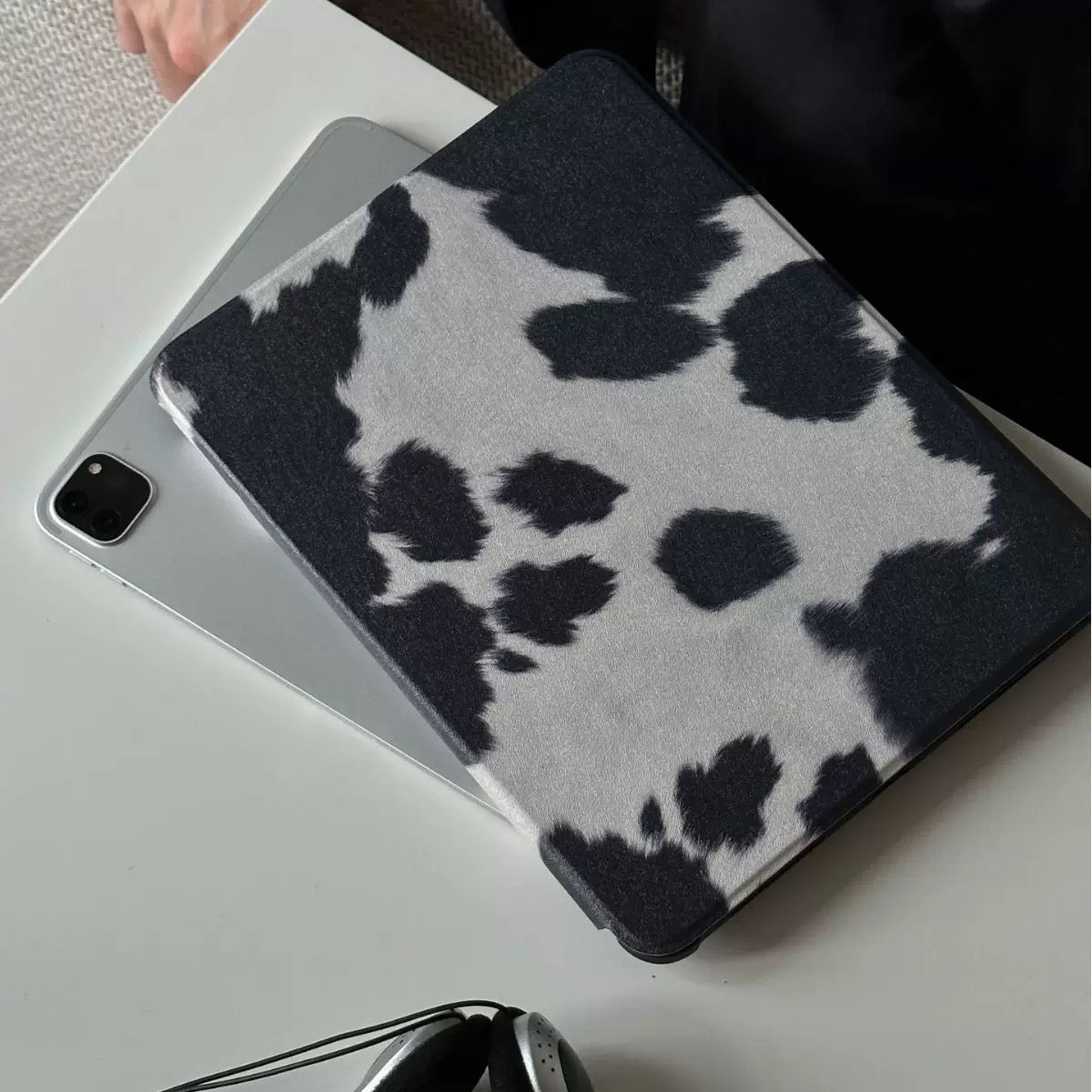 Cow Print iPad Case