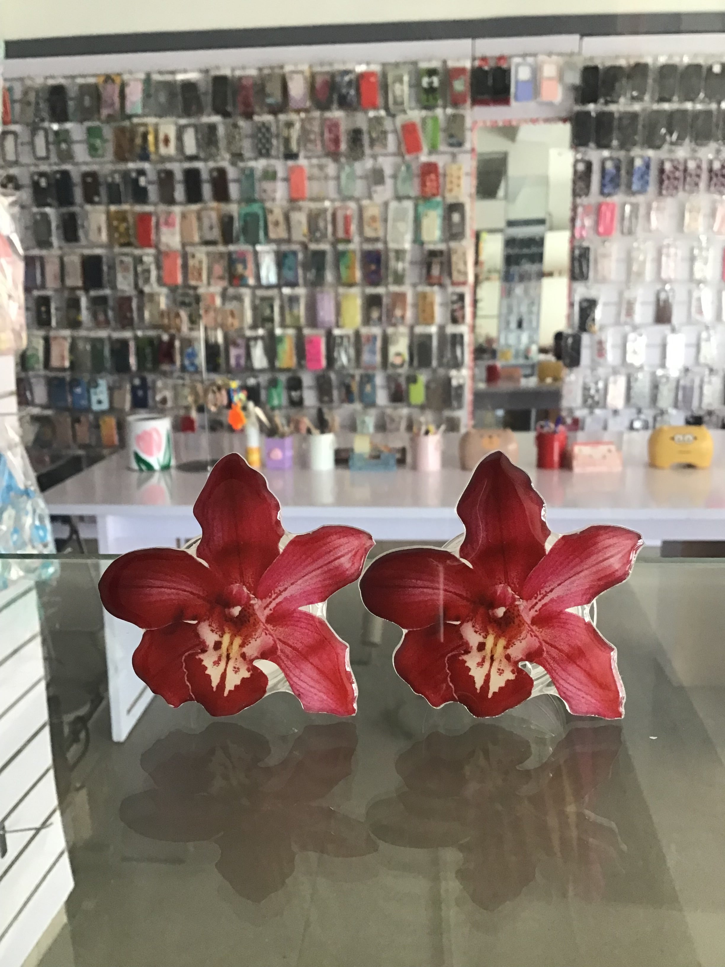 Cymbidium Flower  Phone Grip