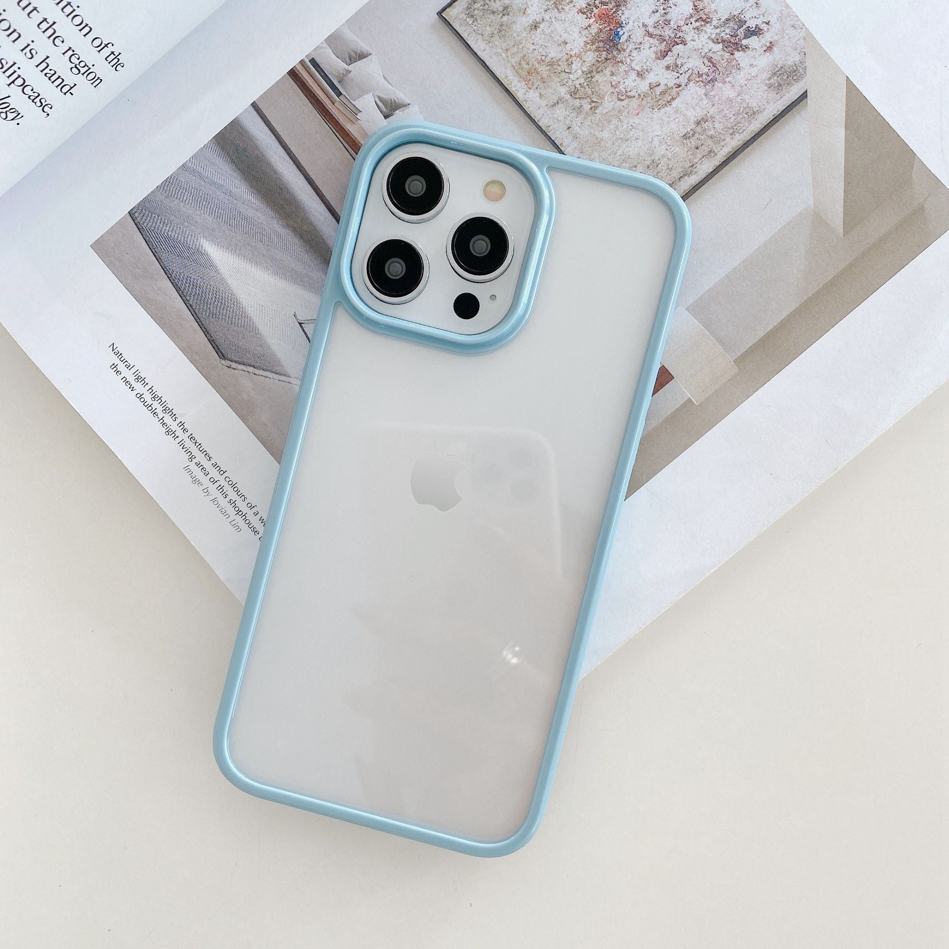 Transperent candy color Case for iPhones