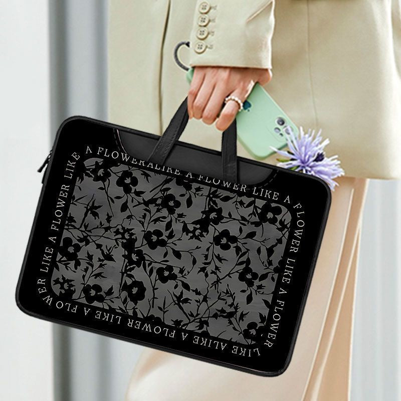 Floral laptop case
