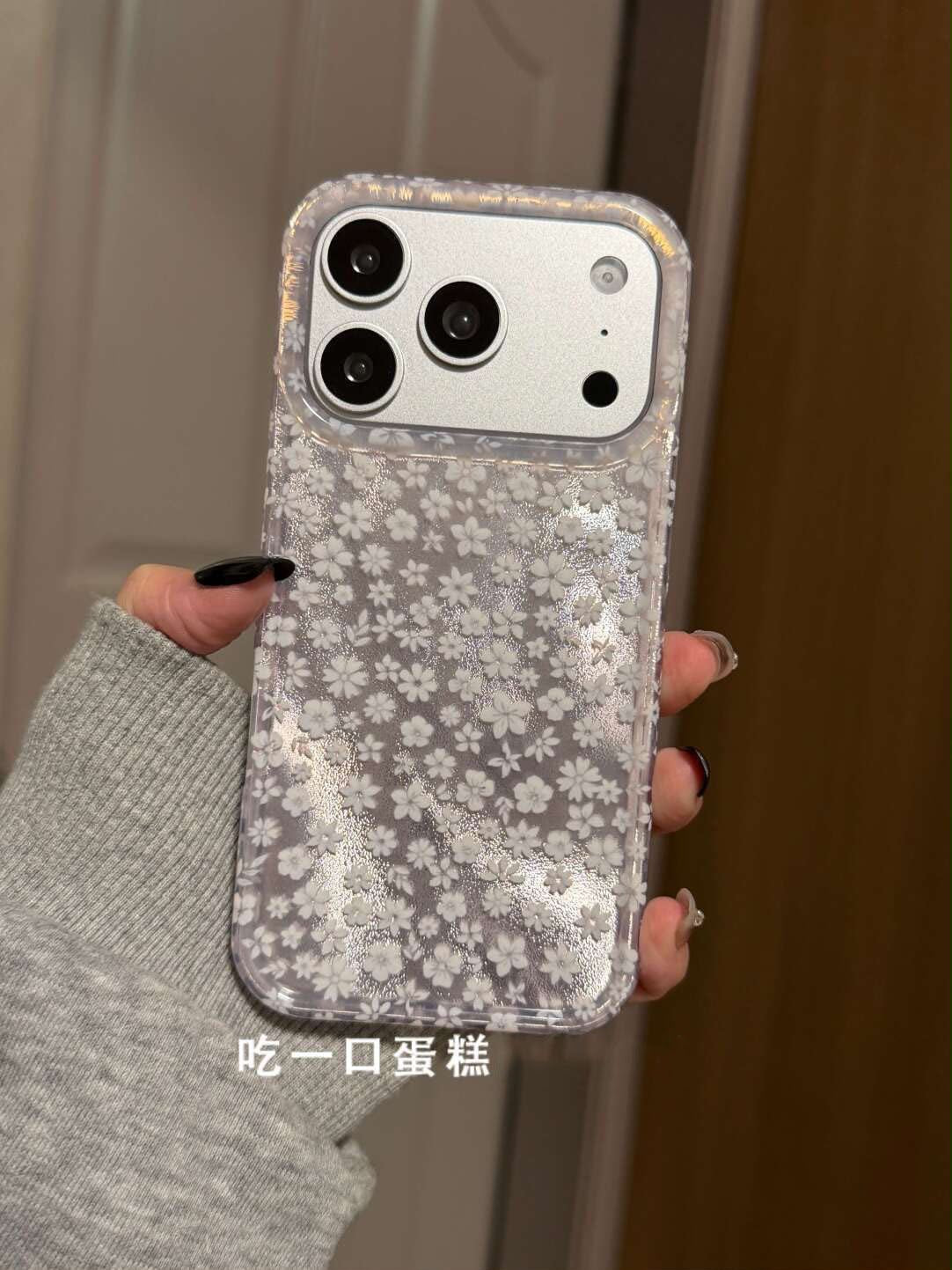 Blush Ditsy Floral iPhone Case