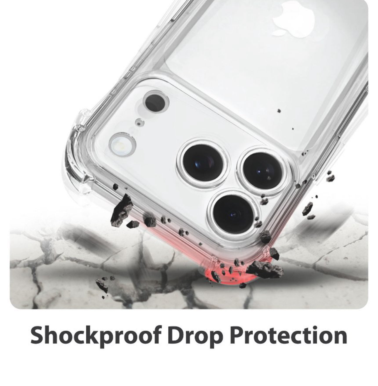 Clear Transperent Shockproof Bumper Case For 17 series