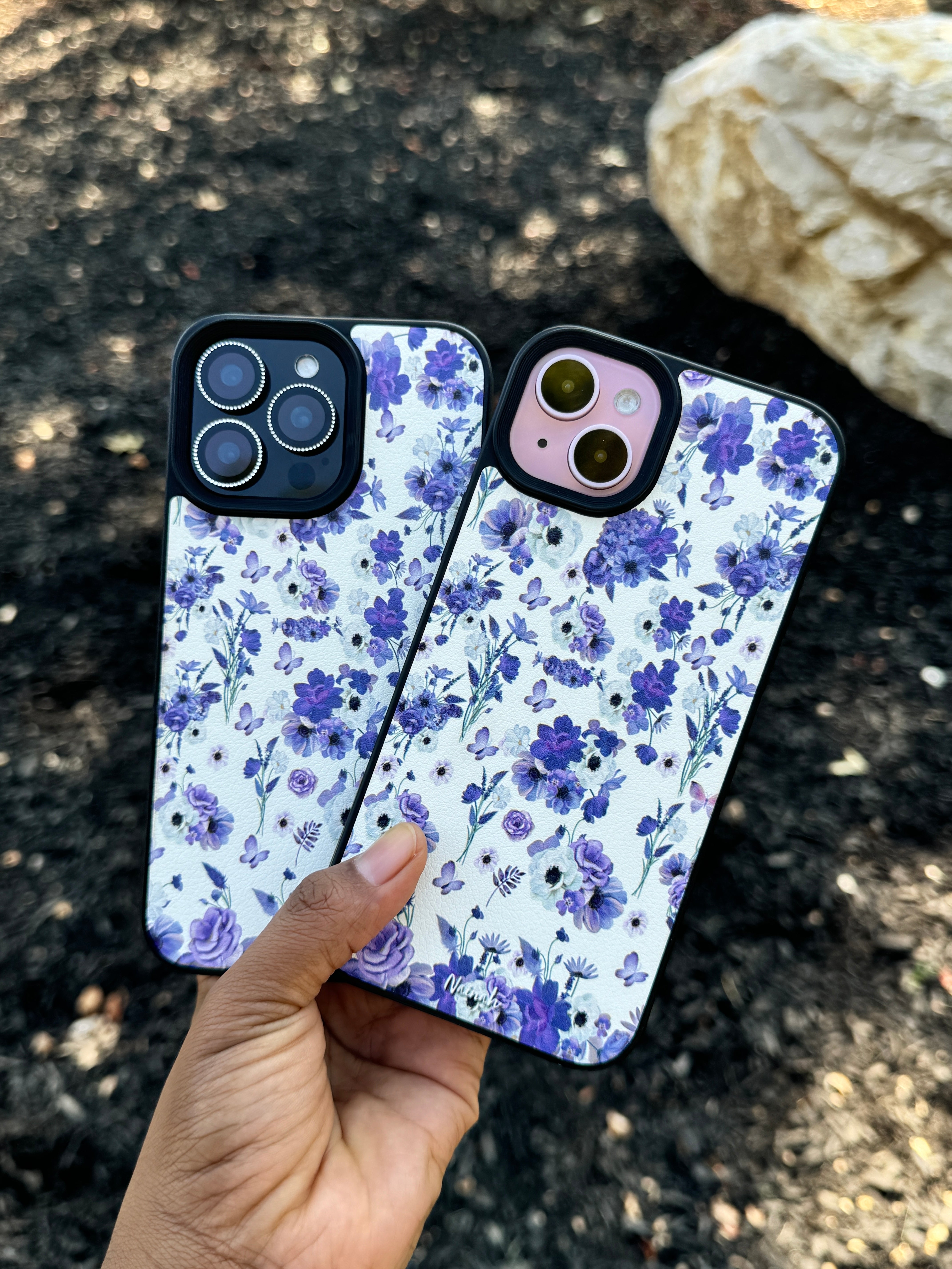 Purple Garden iPhone Case