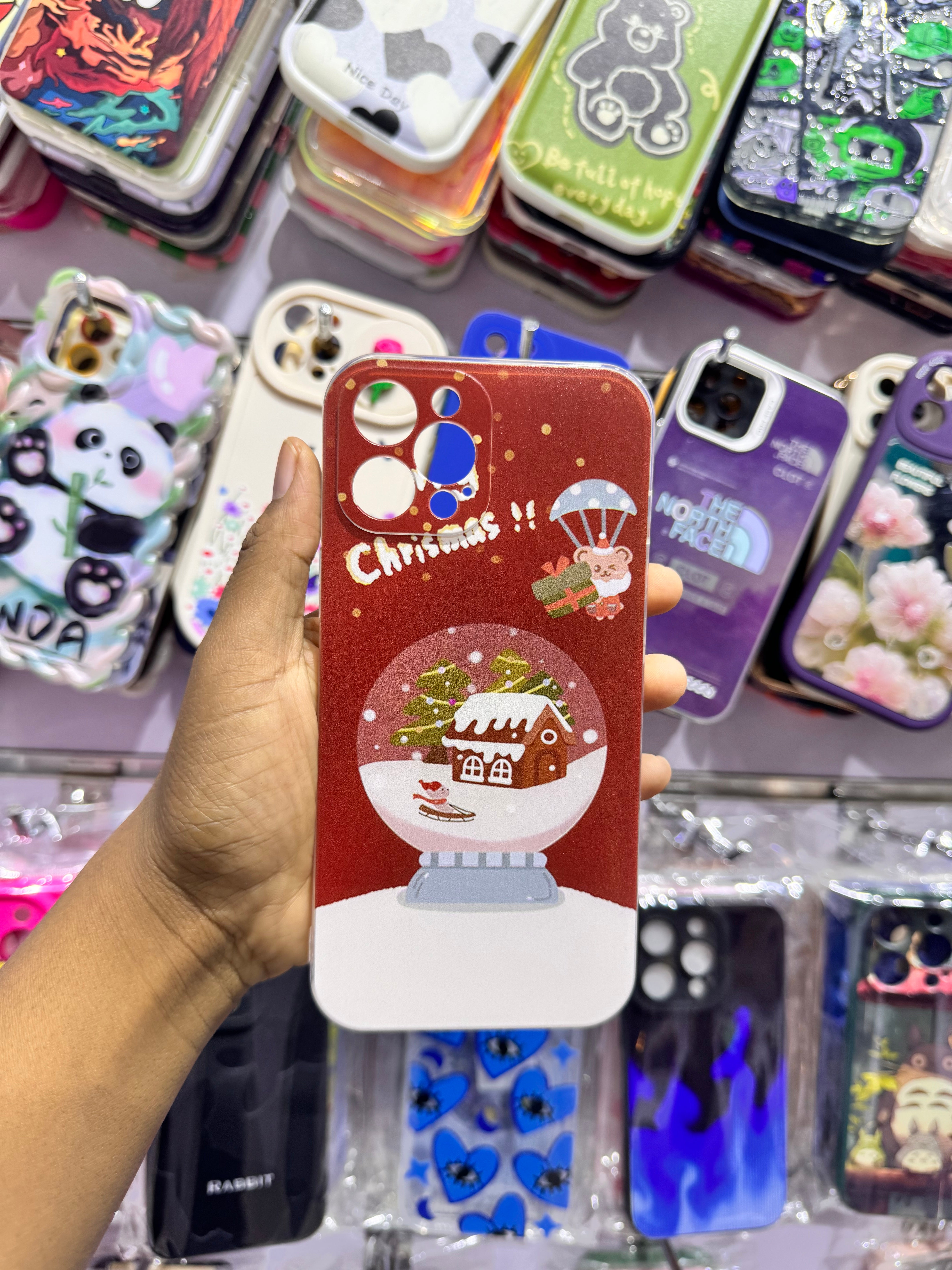 Red Christmas Case For IPhones