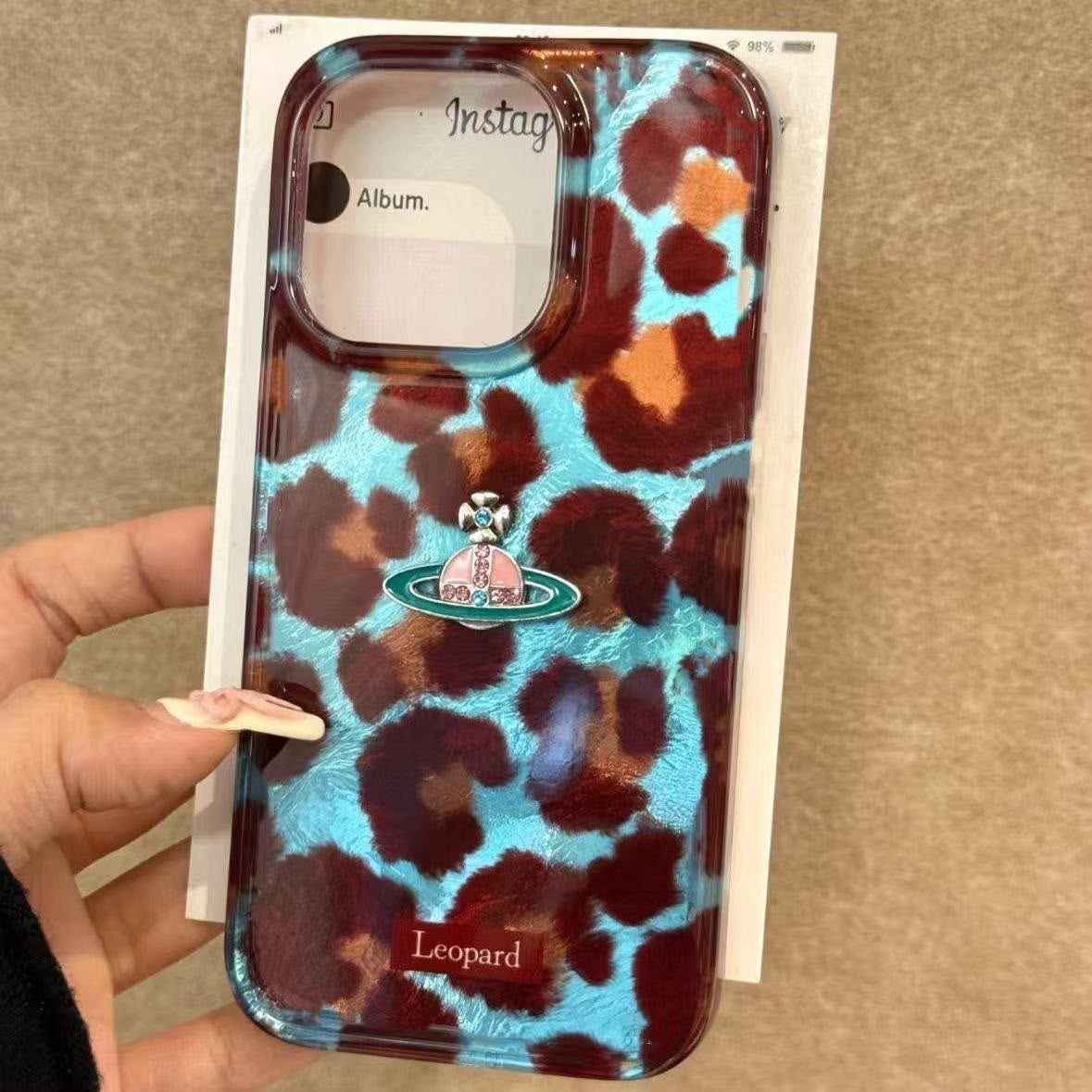 Vintage Leopard iPhone case